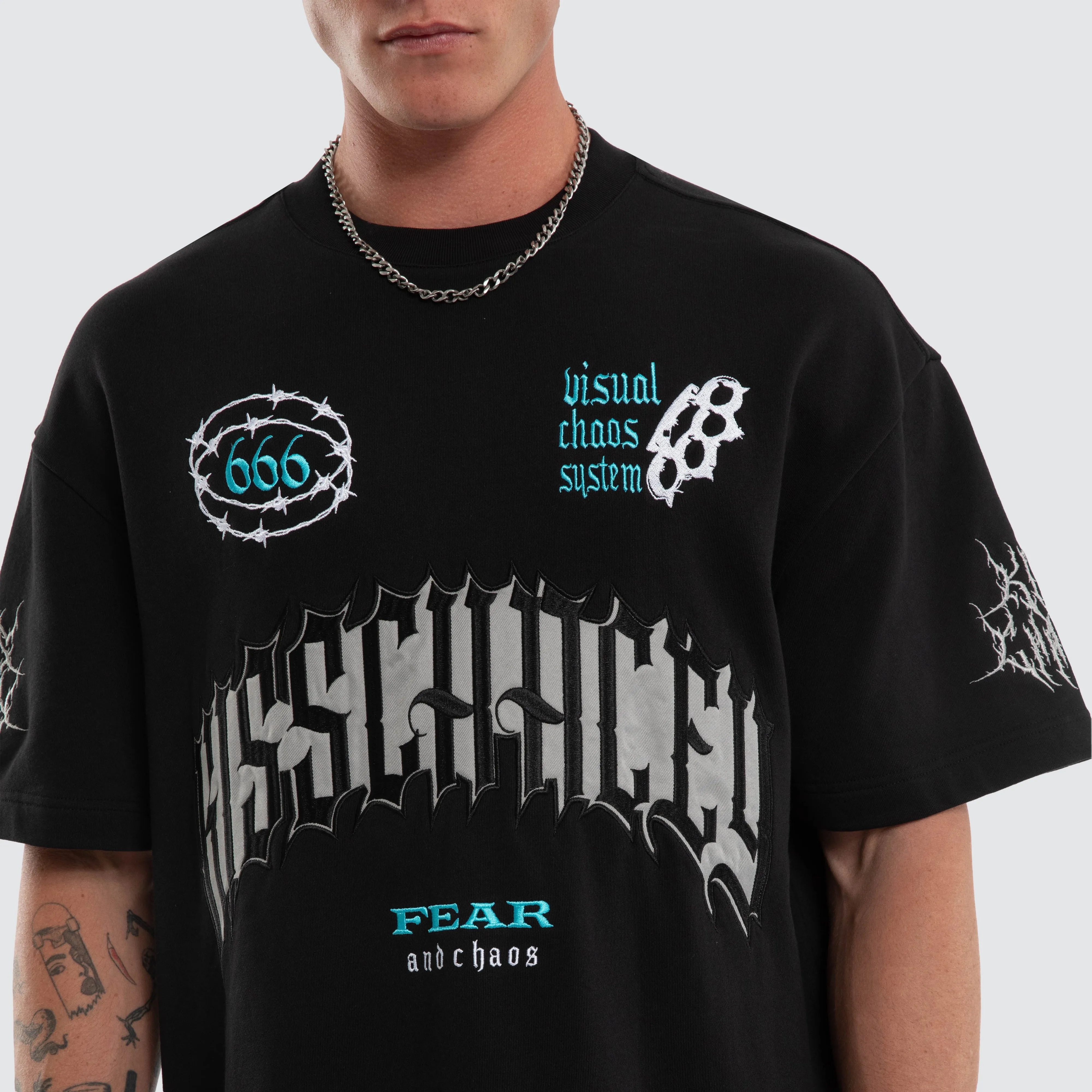 Eternity Loopback Street Tee Anthracite Black sold by Neverland product image thumbnail 4