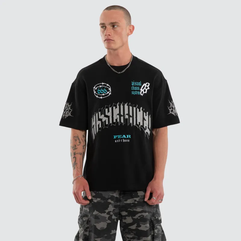 Eternity Loopback Street Tee Anthracite Black made by Neverland
