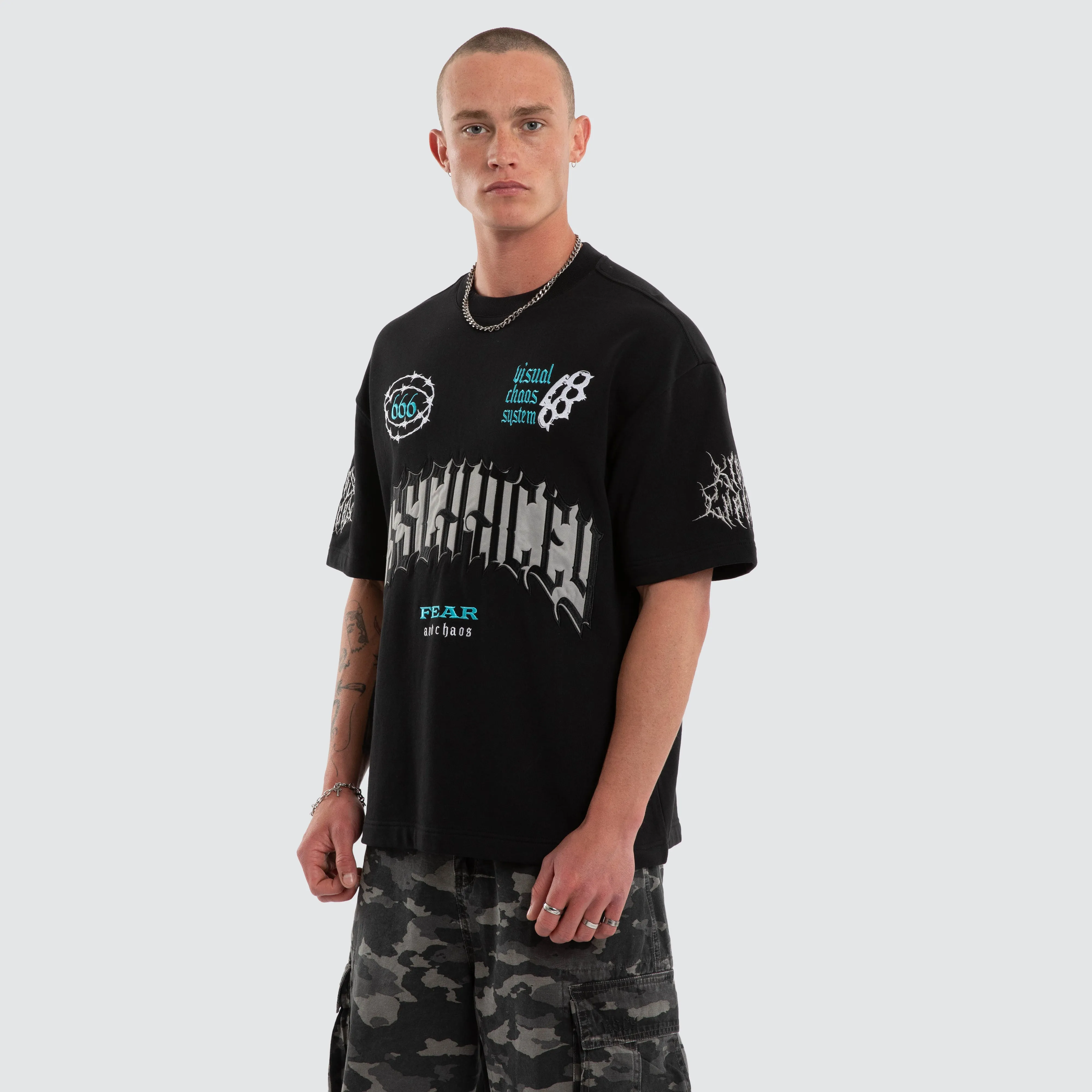 Eternity Loopback Street Tee Anthracite Black sold by Neverland product image thumbnail 3