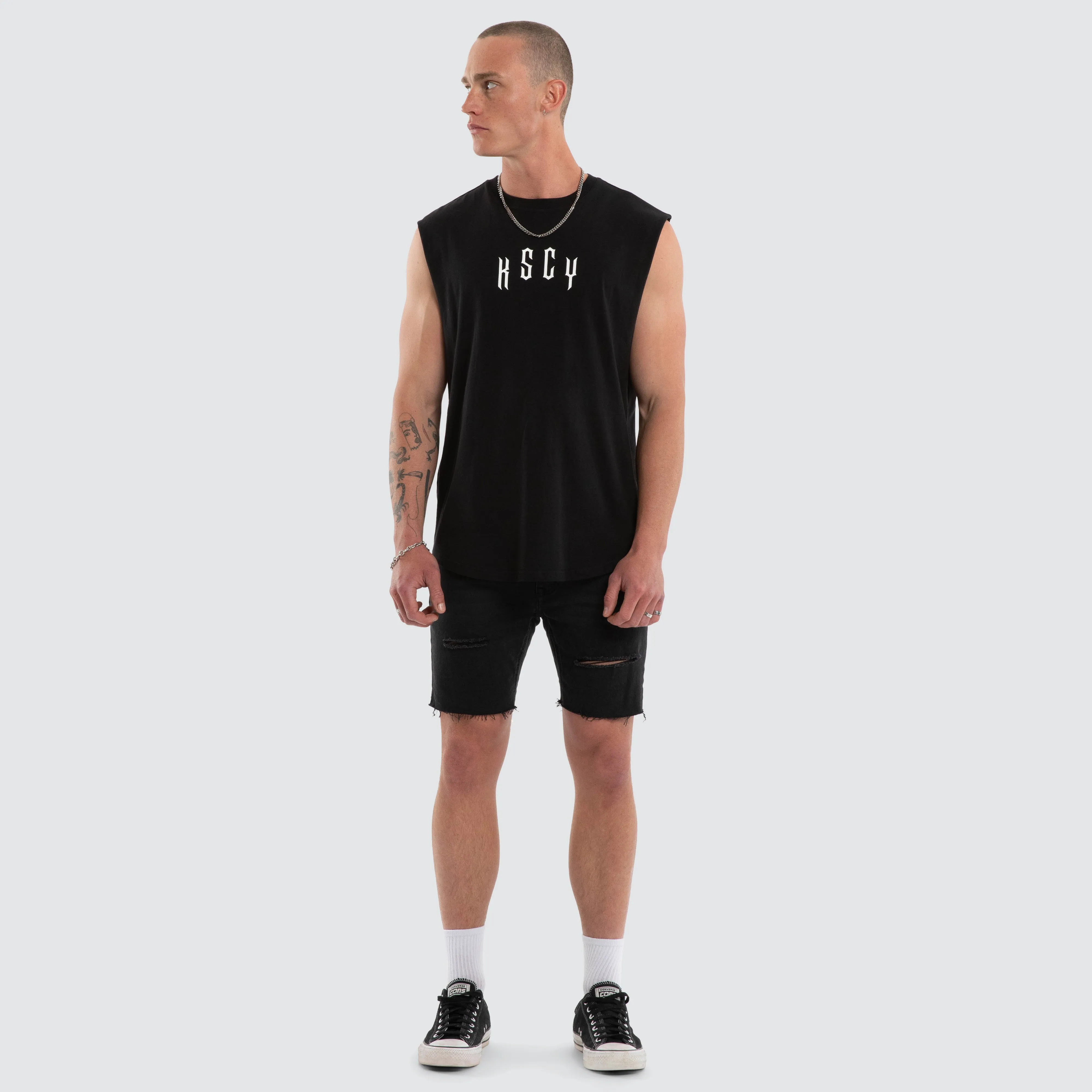 Trapped Dual Curved Muscle Jet Black sold by Neverland product image thumbnail 2