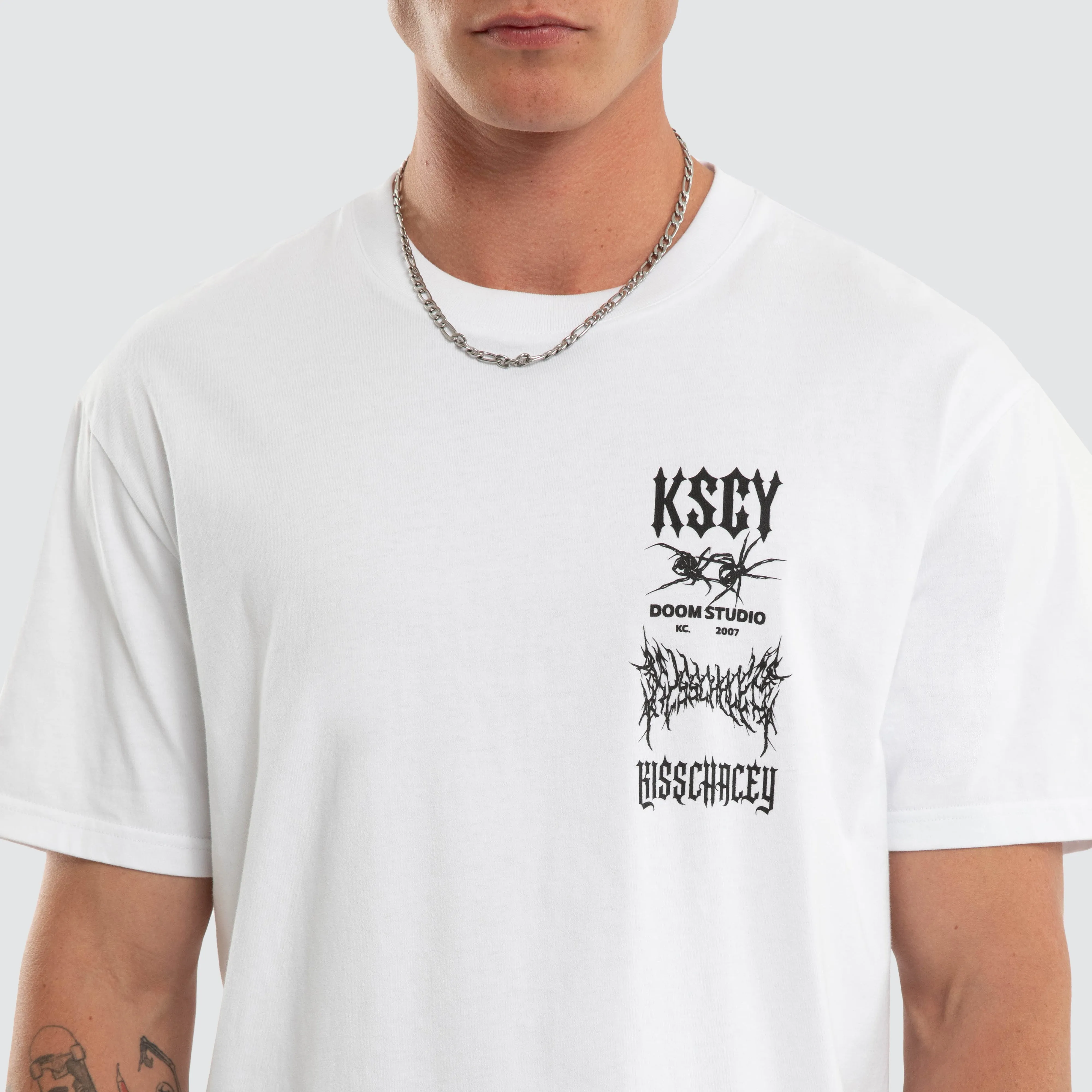 Frontier Relaxed Tee White sold by Neverland product image thumbnail 4