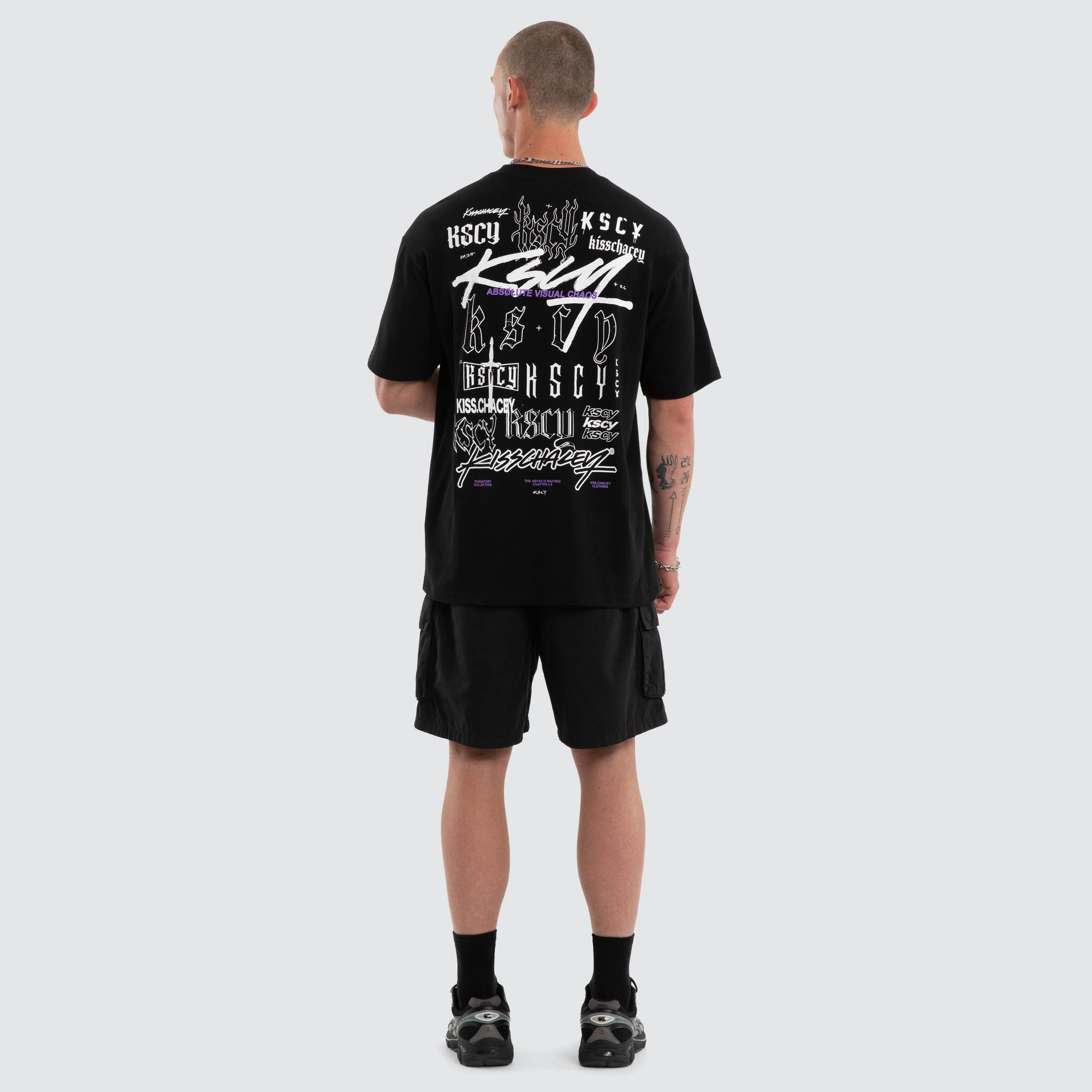 Absolute Box Fit Tee Jet Black sold by Neverland product image thumbnail 5