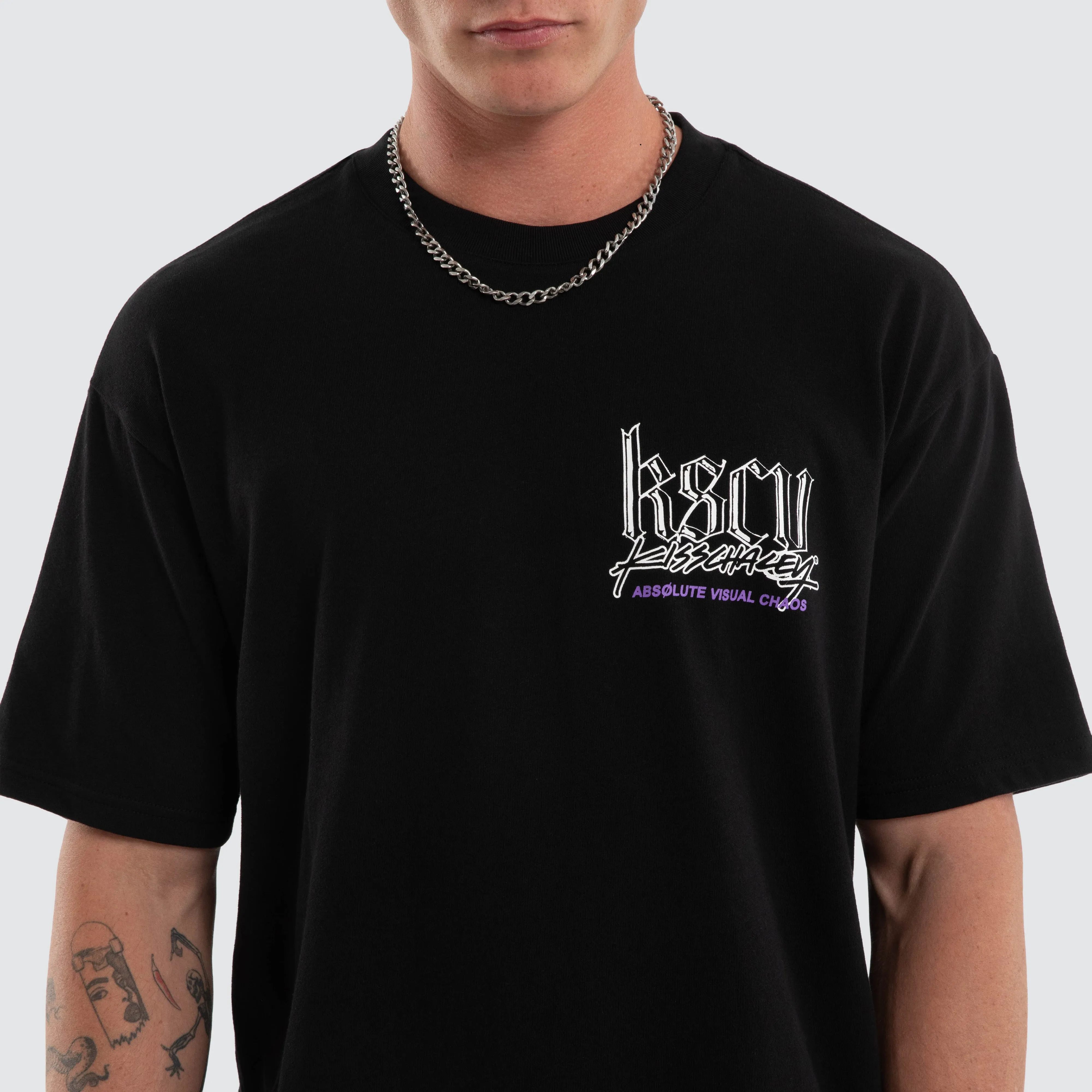 Absolute Box Fit Tee Jet Black sold by Neverland product image thumbnail 4