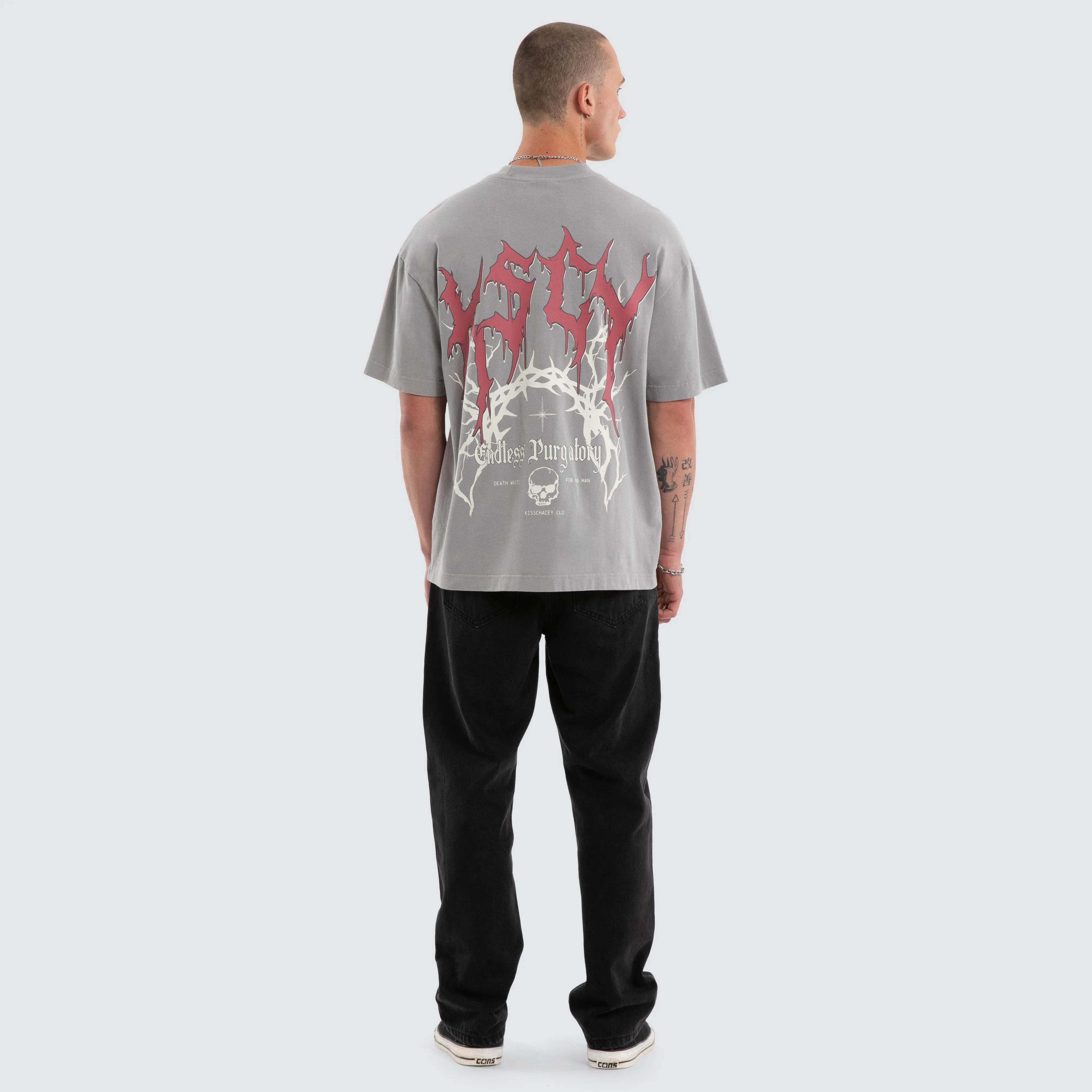 Endless Street Tee Pigment Silver Sconce sold by Neverland product image thumbnail 5
