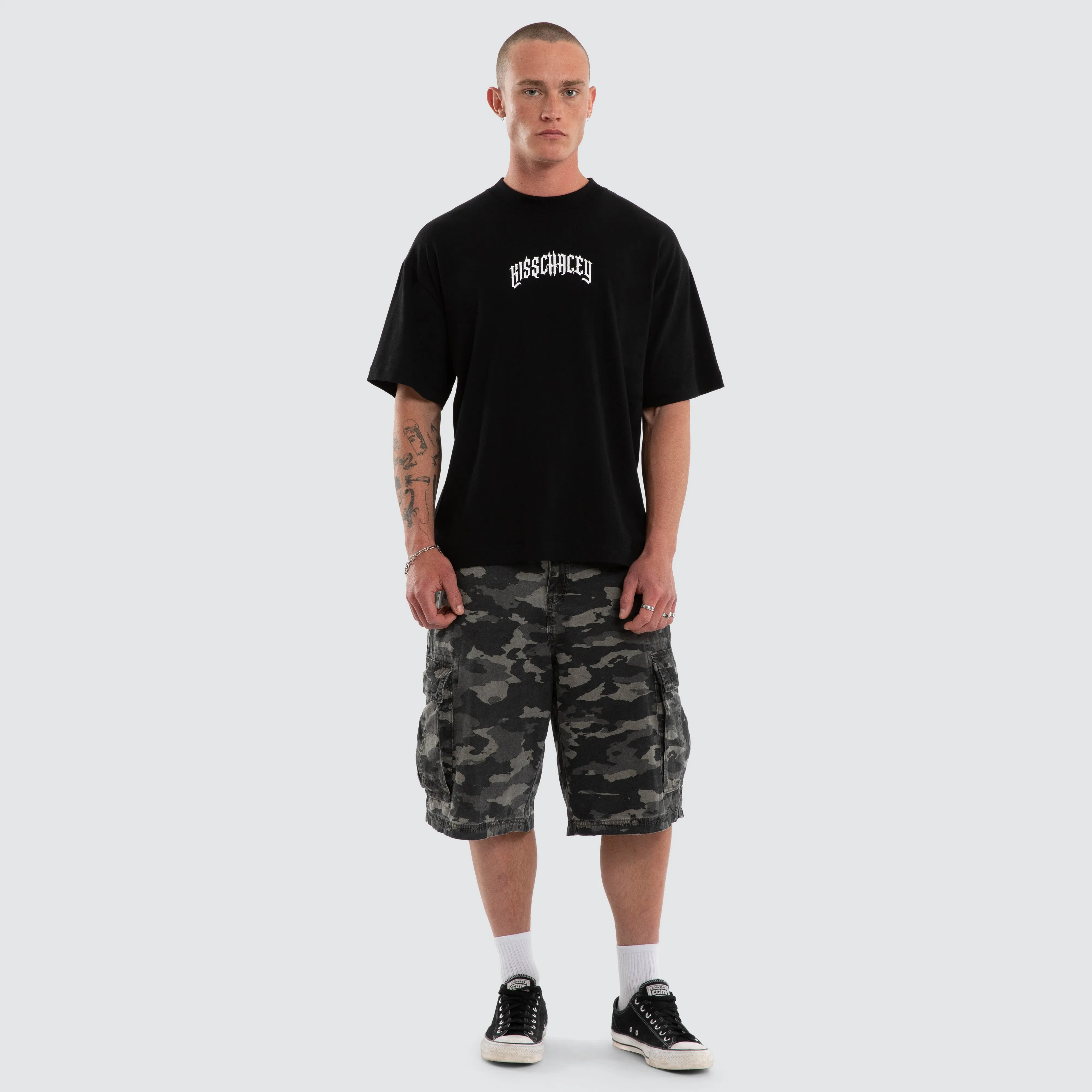 Seek Heaven Street Tee Jet Black sold by Neverland product image thumbnail 2
