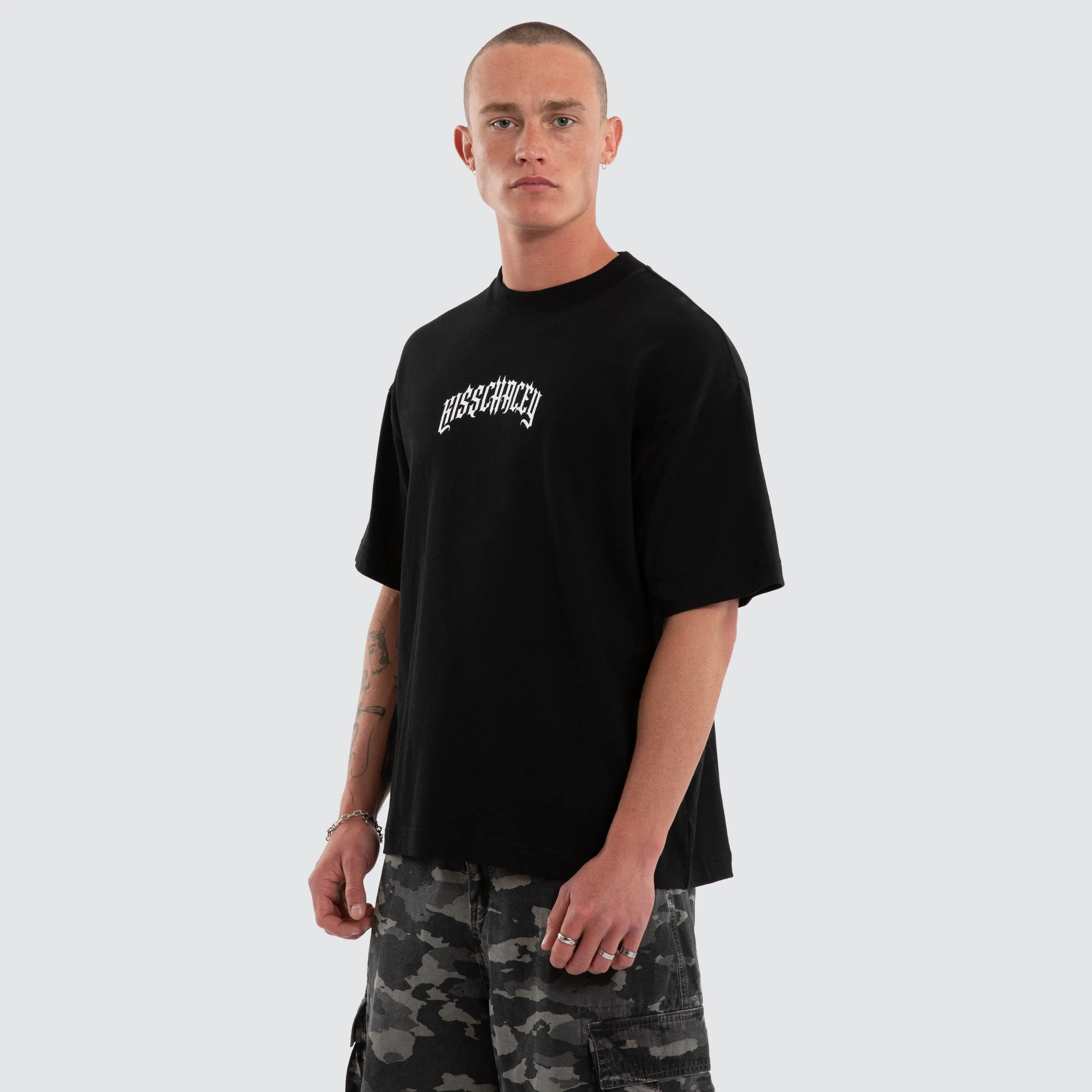 Seek Heaven Street Tee Jet Black sold by Neverland product image thumbnail 3