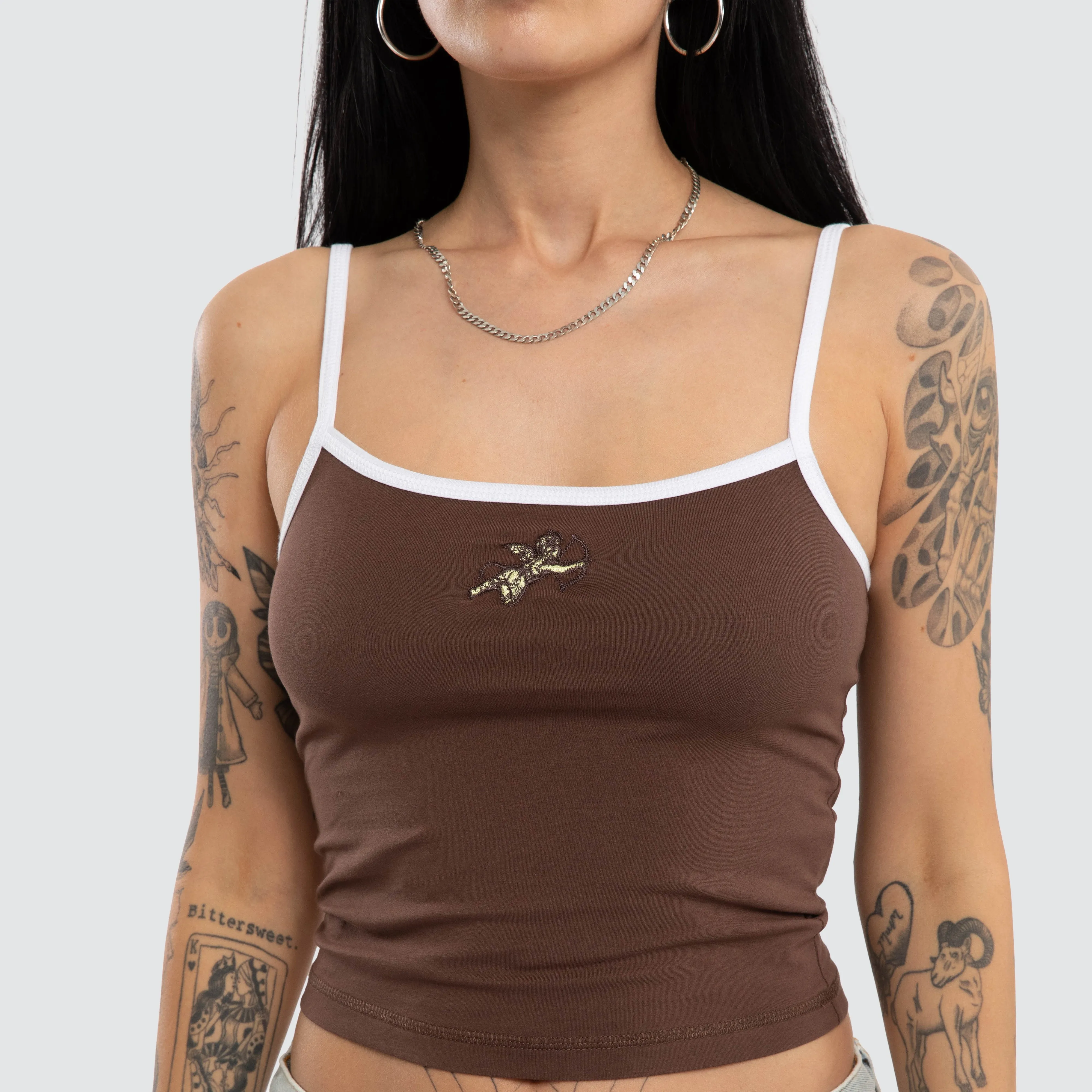 Cherub 00s Singlet Dark Chocolate sold by Neverland product image thumbnail 4