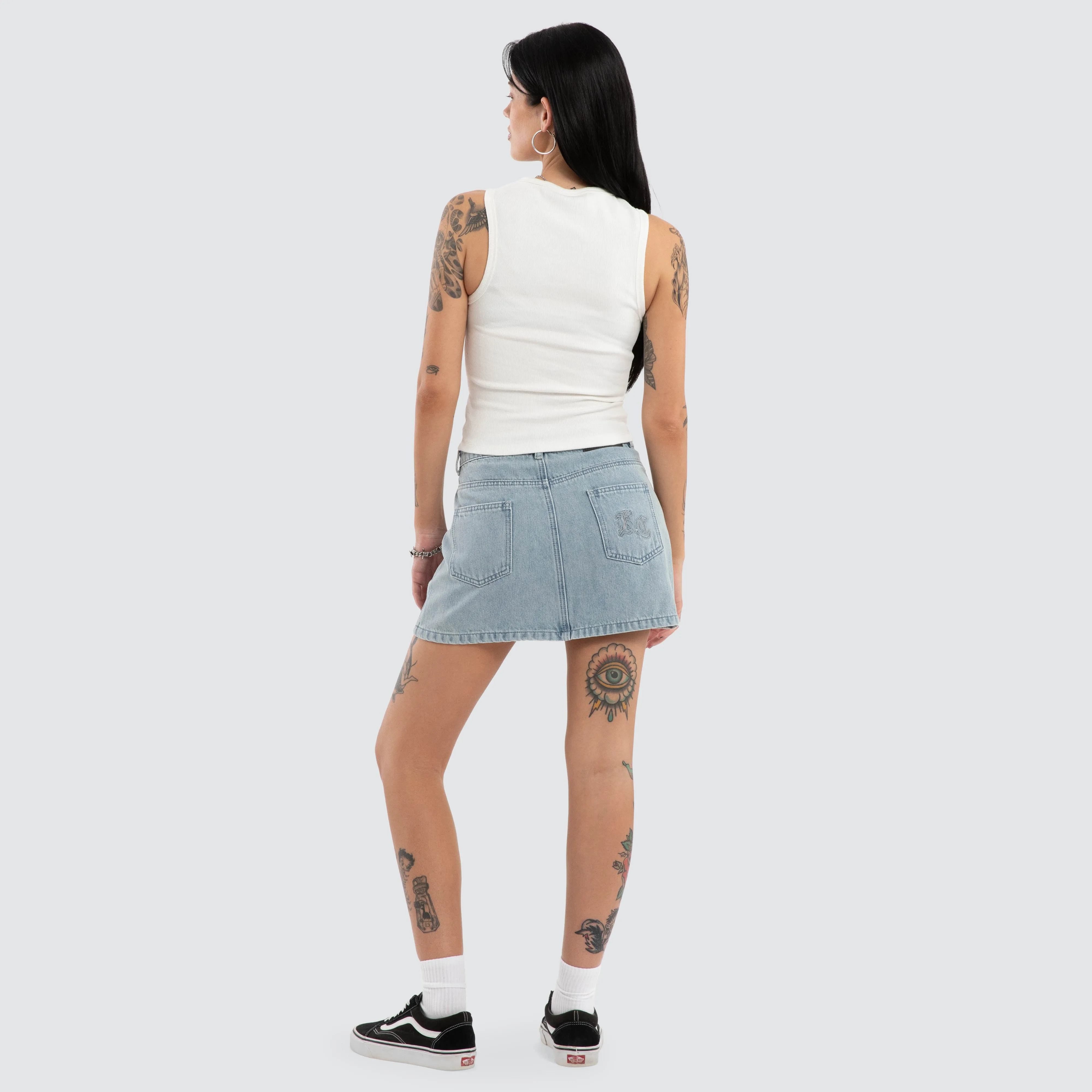 Lenora Rib Tank Natural White sold by Neverland product image thumbnail 2