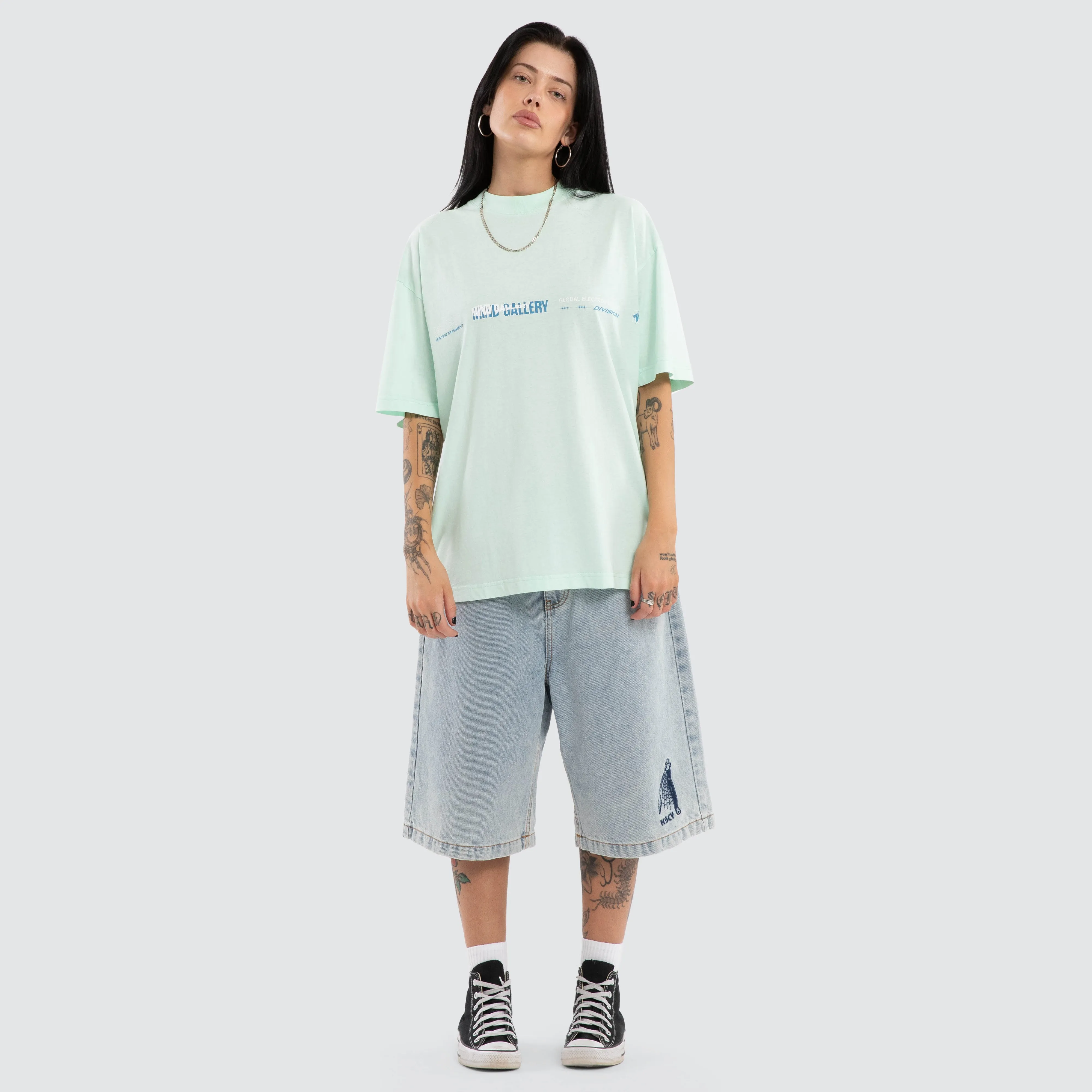 Studio Street Tee Mint sold by Neverland product image thumbnail 5