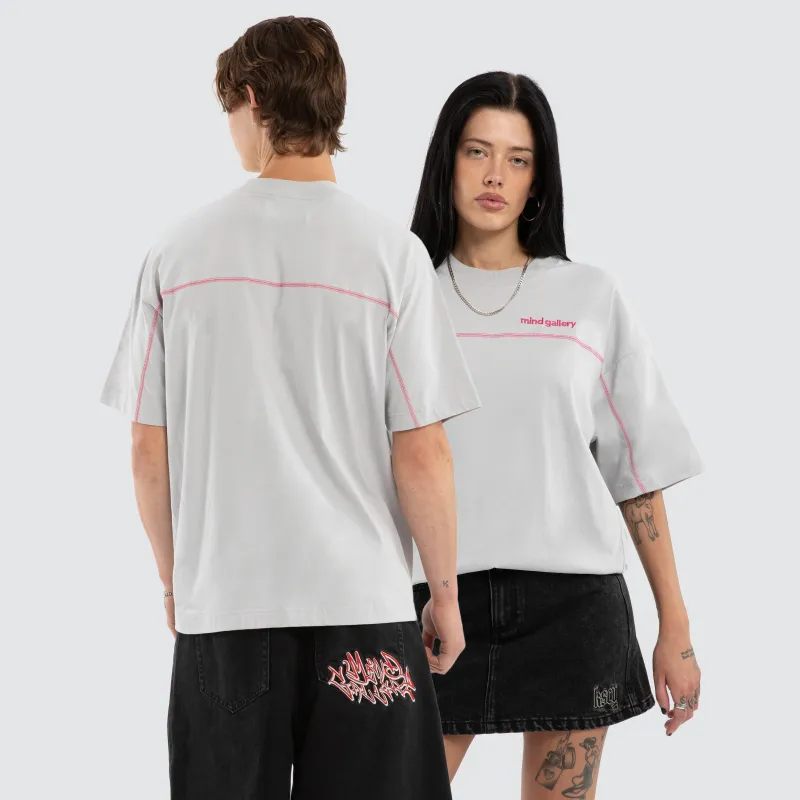 Contrast Raptor Tee Light Grey sold by Neverland