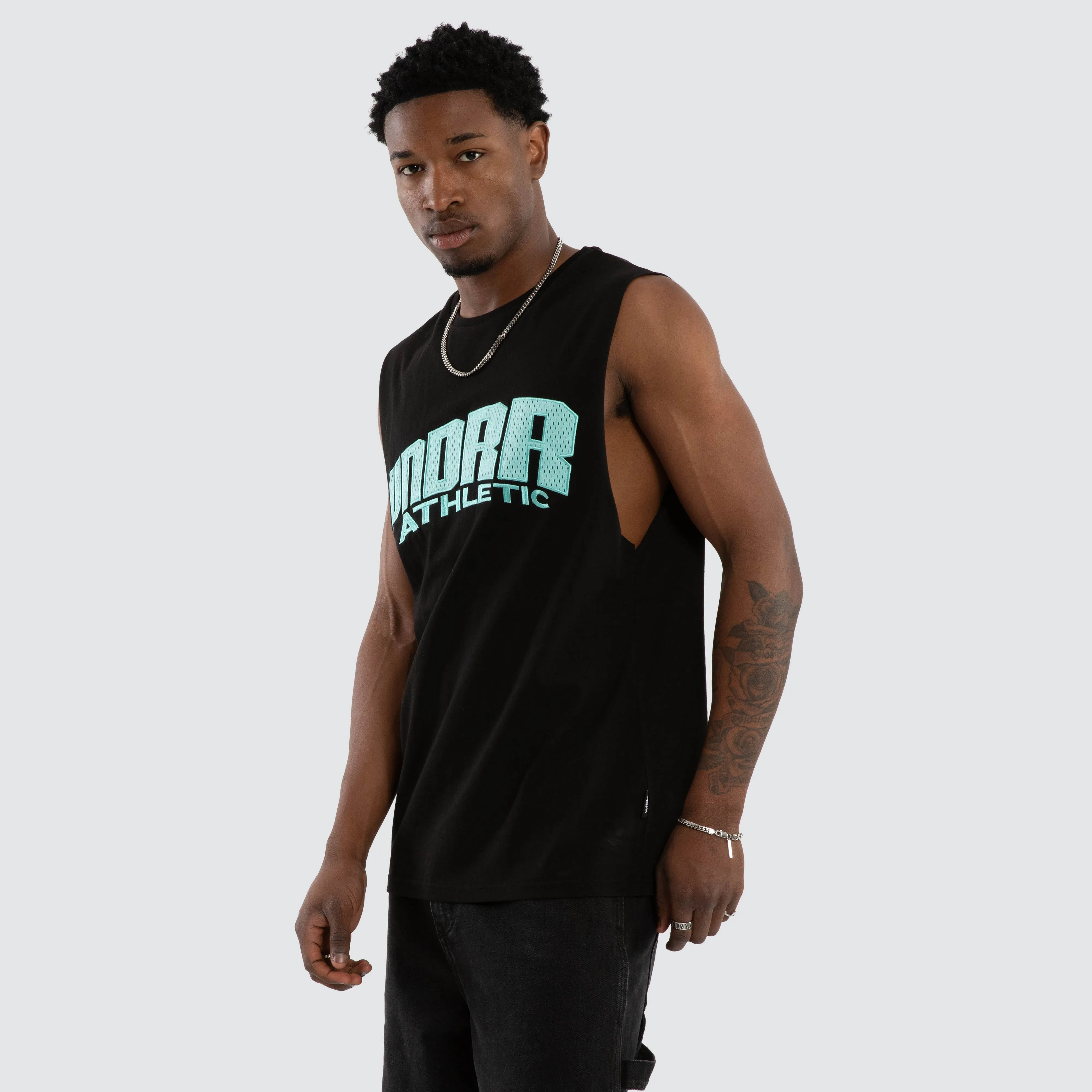 Shift Muscle Top Black sold by Neverland product image thumbnail 4