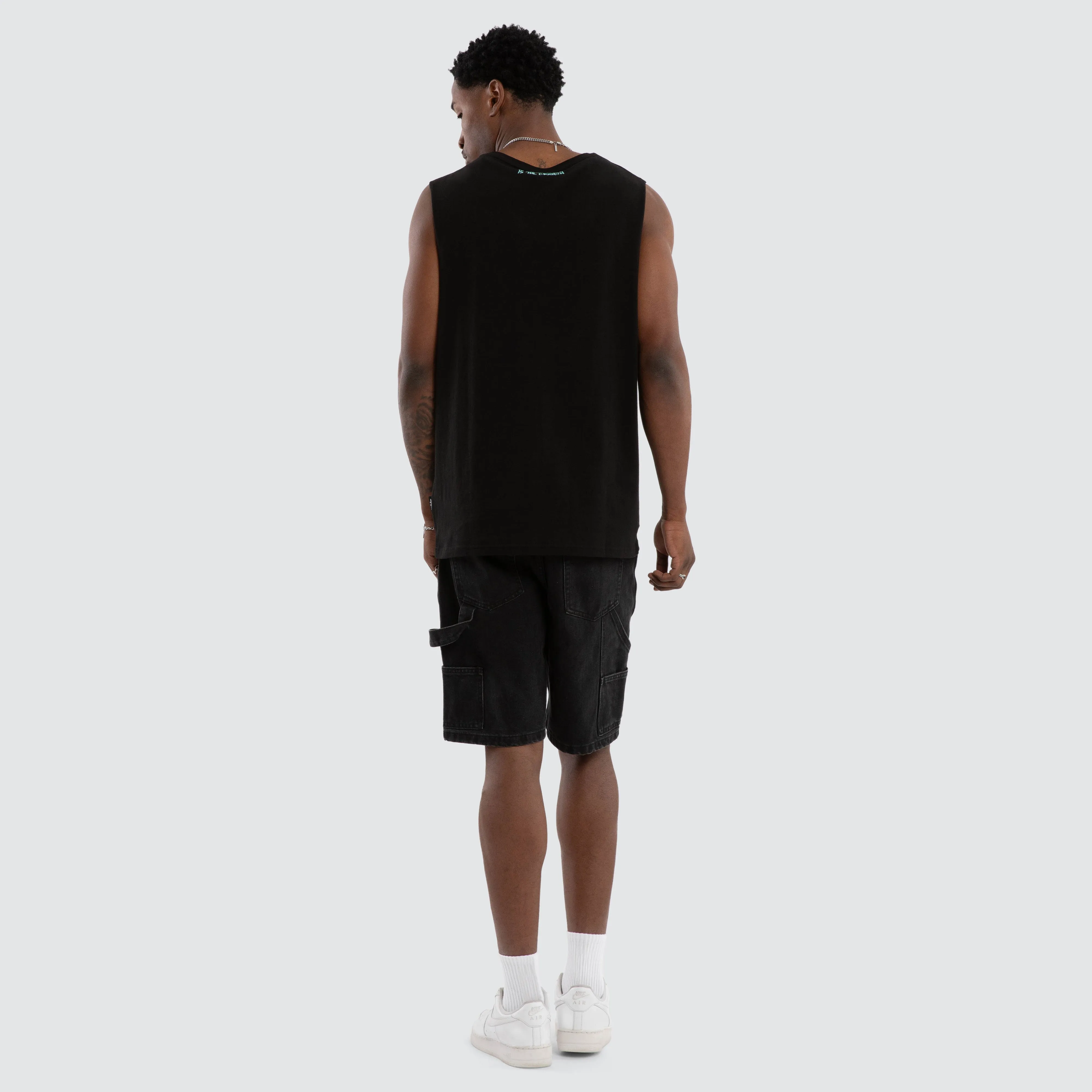Shift Muscle Top Black sold by Neverland product image thumbnail 2
