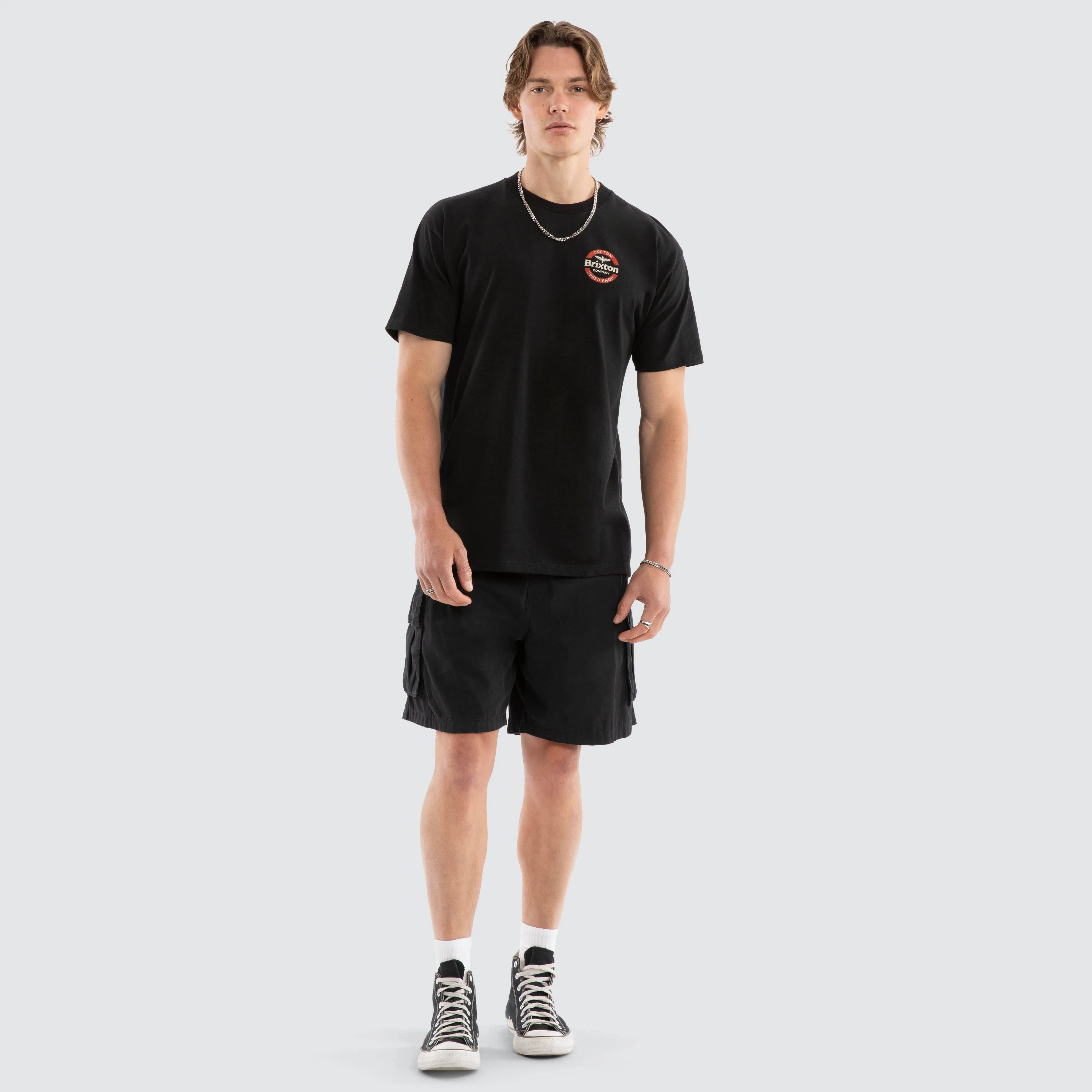 Revert Short Sleeve Tee Black sold by Neverland product image thumbnail 2