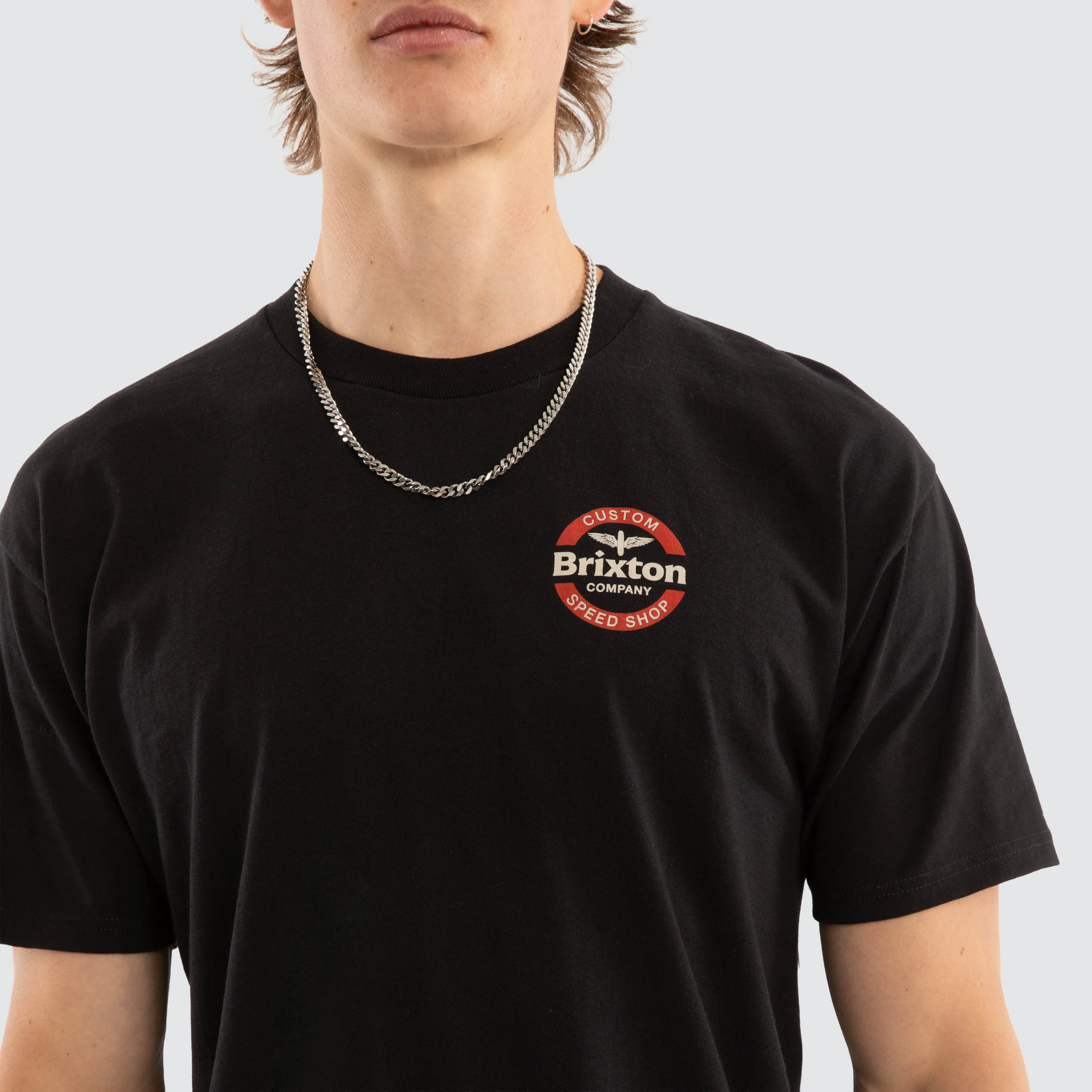 Revert Short Sleeve Tee Black sold by Neverland product image thumbnail 3