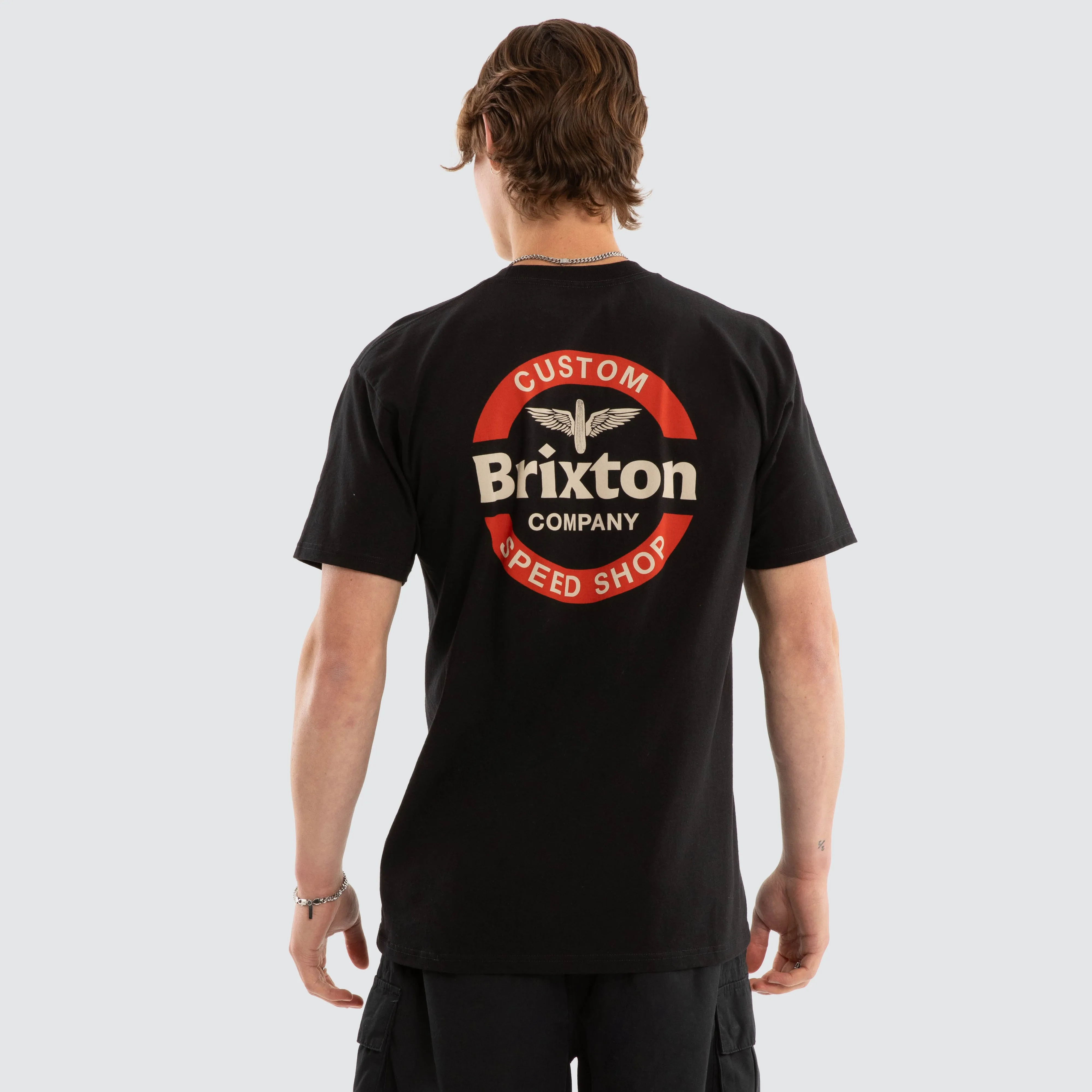 Revert Short Sleeve Tee Black sold by Neverland