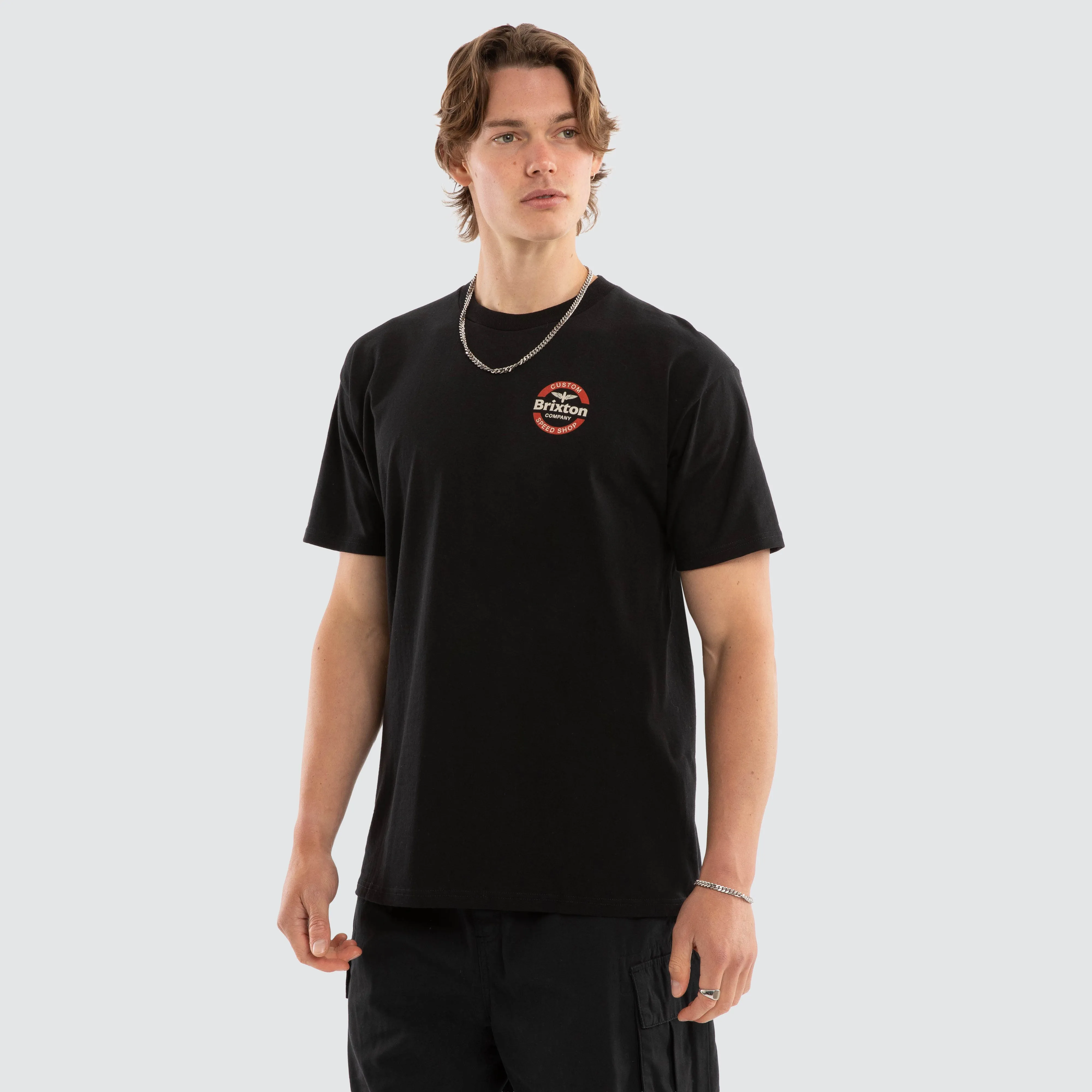 Revert Short Sleeve Tee Black sold by Neverland product image thumbnail 5
