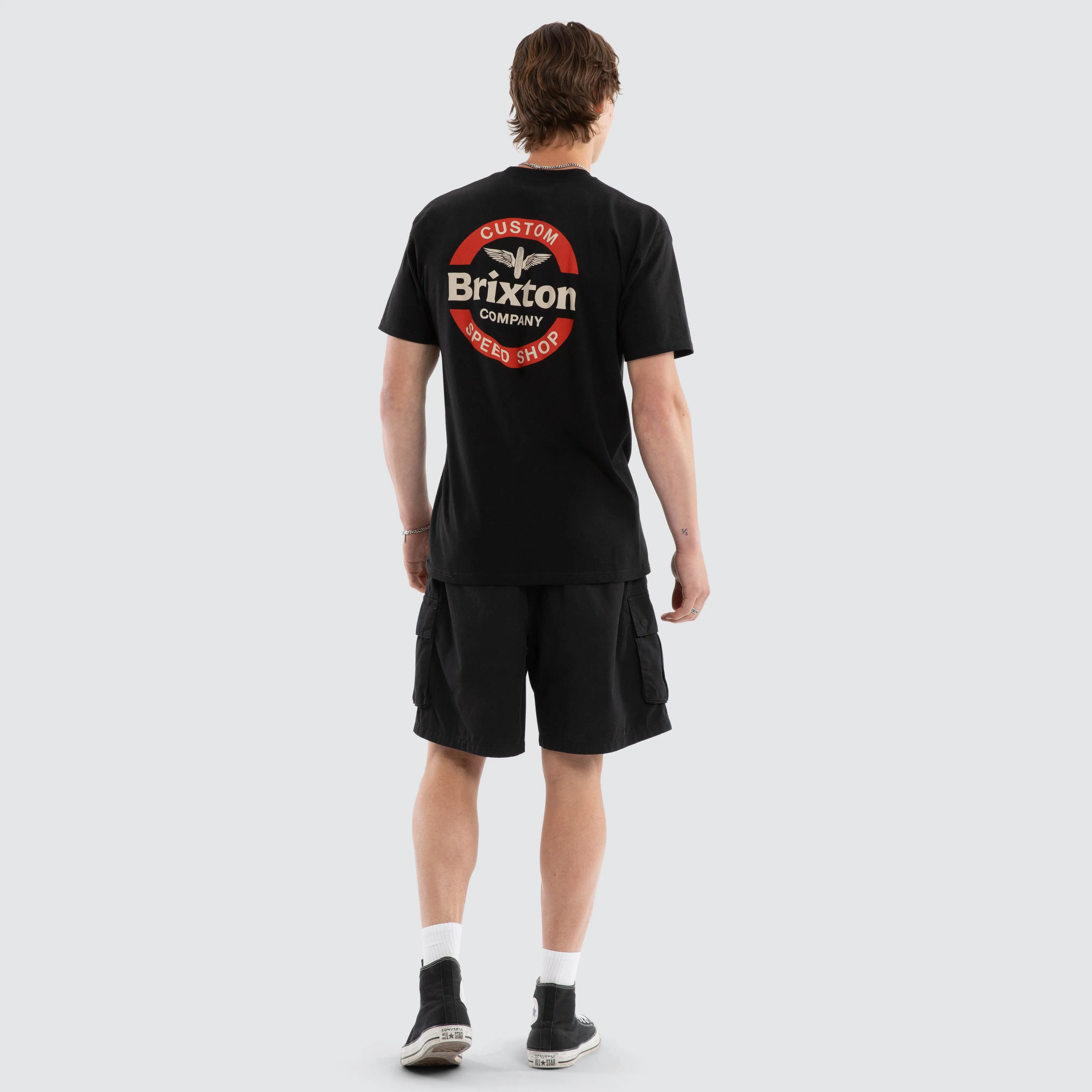 Revert Short Sleeve Tee Black sold by Neverland product image thumbnail 4