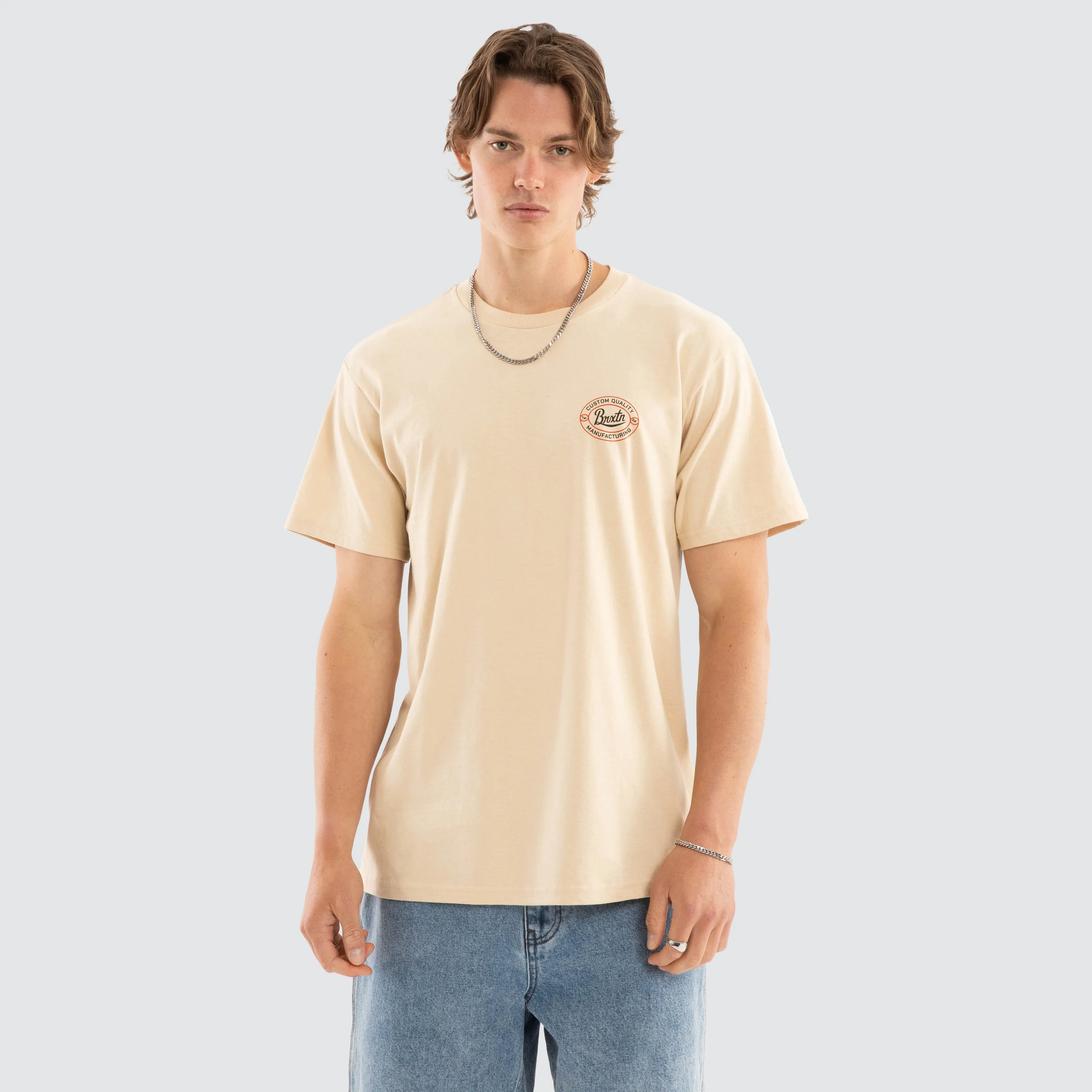 Hitch Short Sleeve Tee Cream sold by Neverland product image thumbnail 3
