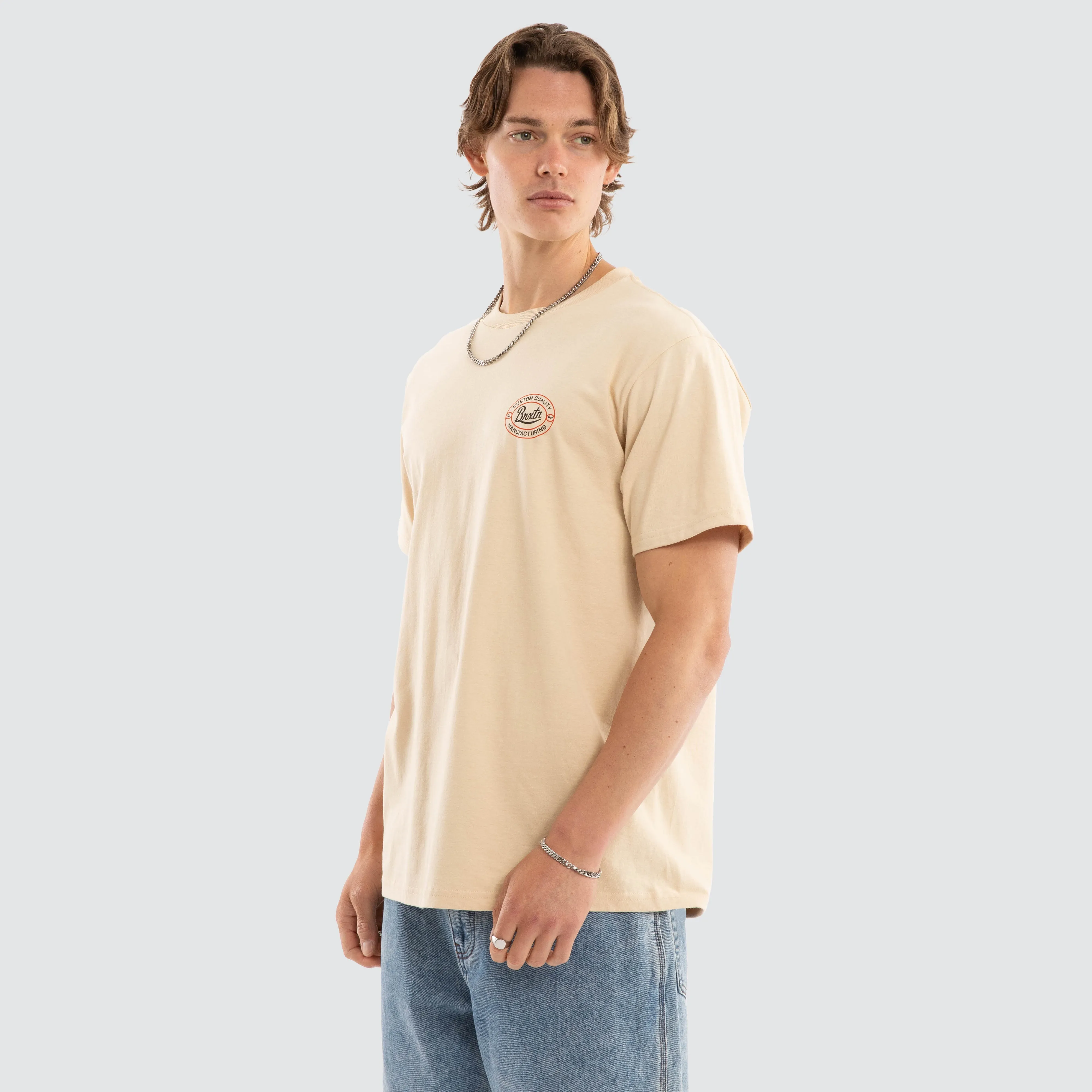 Hitch Short Sleeve Tee Cream sold by Neverland product image thumbnail 4
