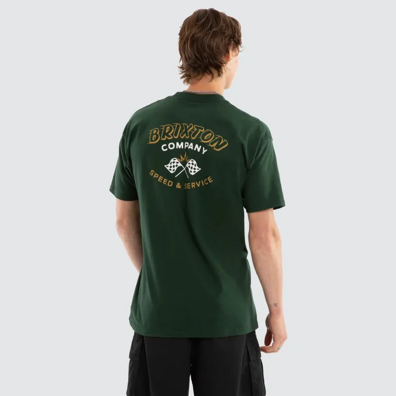 Qualify Short Sleeve Tee Forest Green sold by Neverland