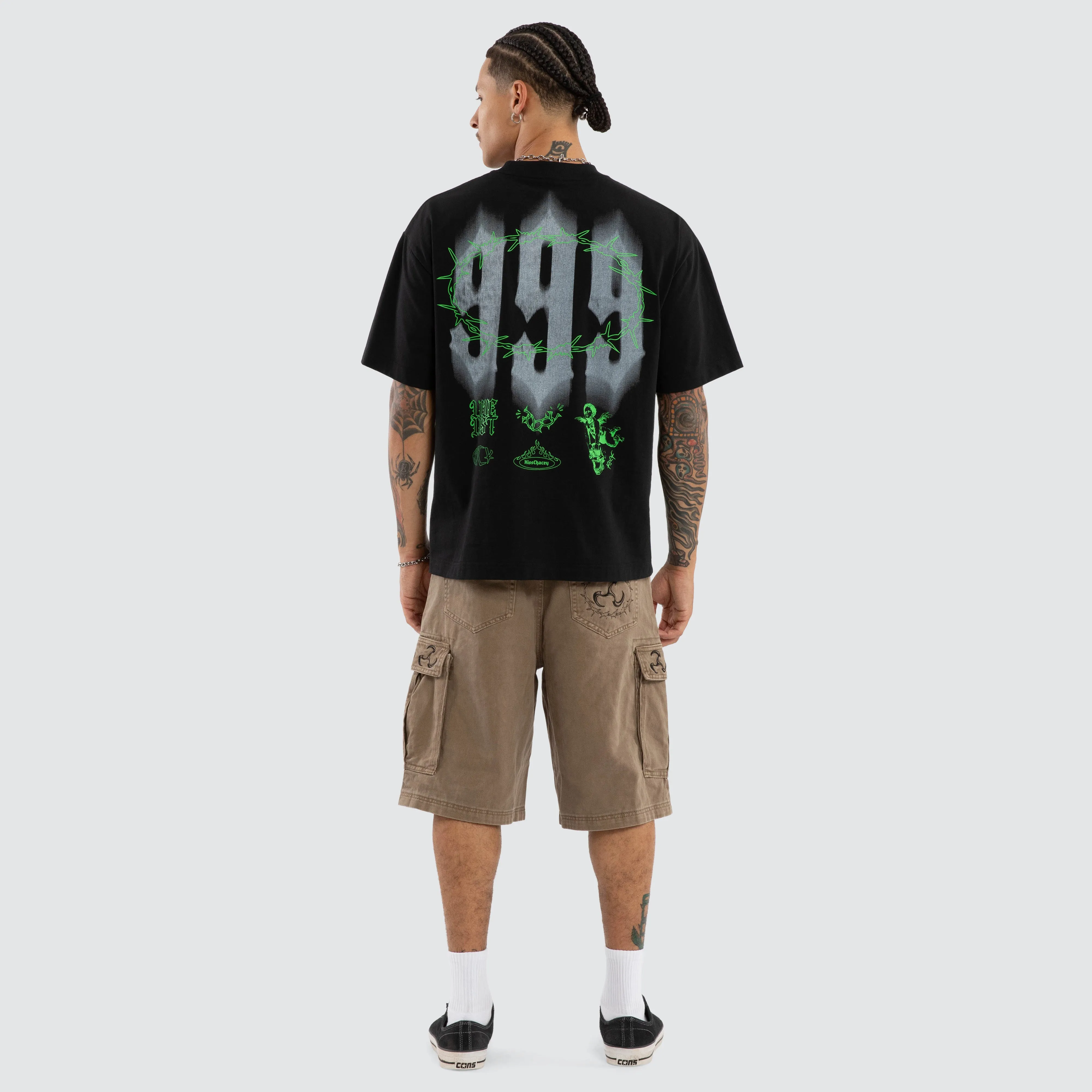 Sunset Street Tee Anthracite Black sold by Neverland product image thumbnail 3