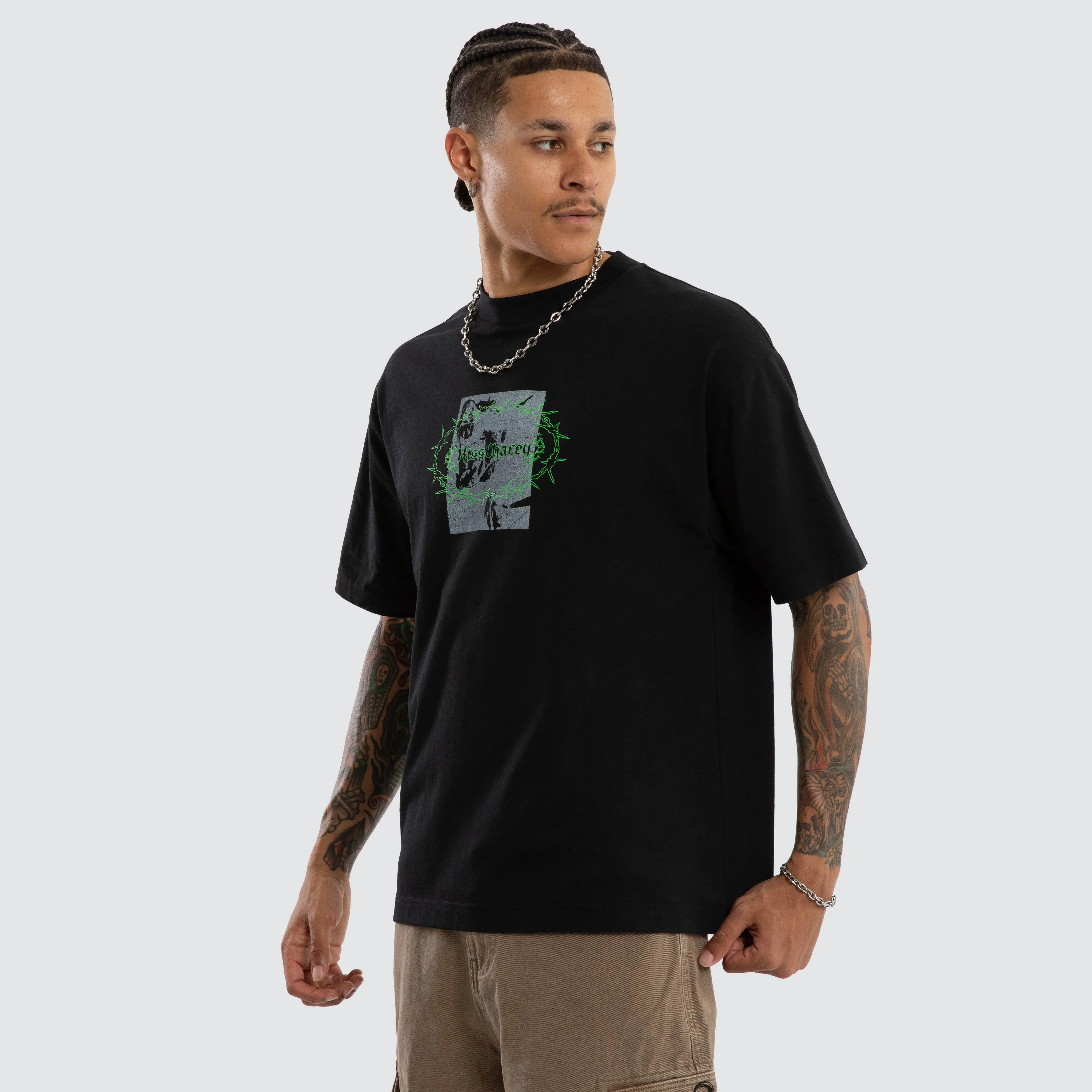 Sunset Street Tee Anthracite Black sold by Neverland product image thumbnail 5