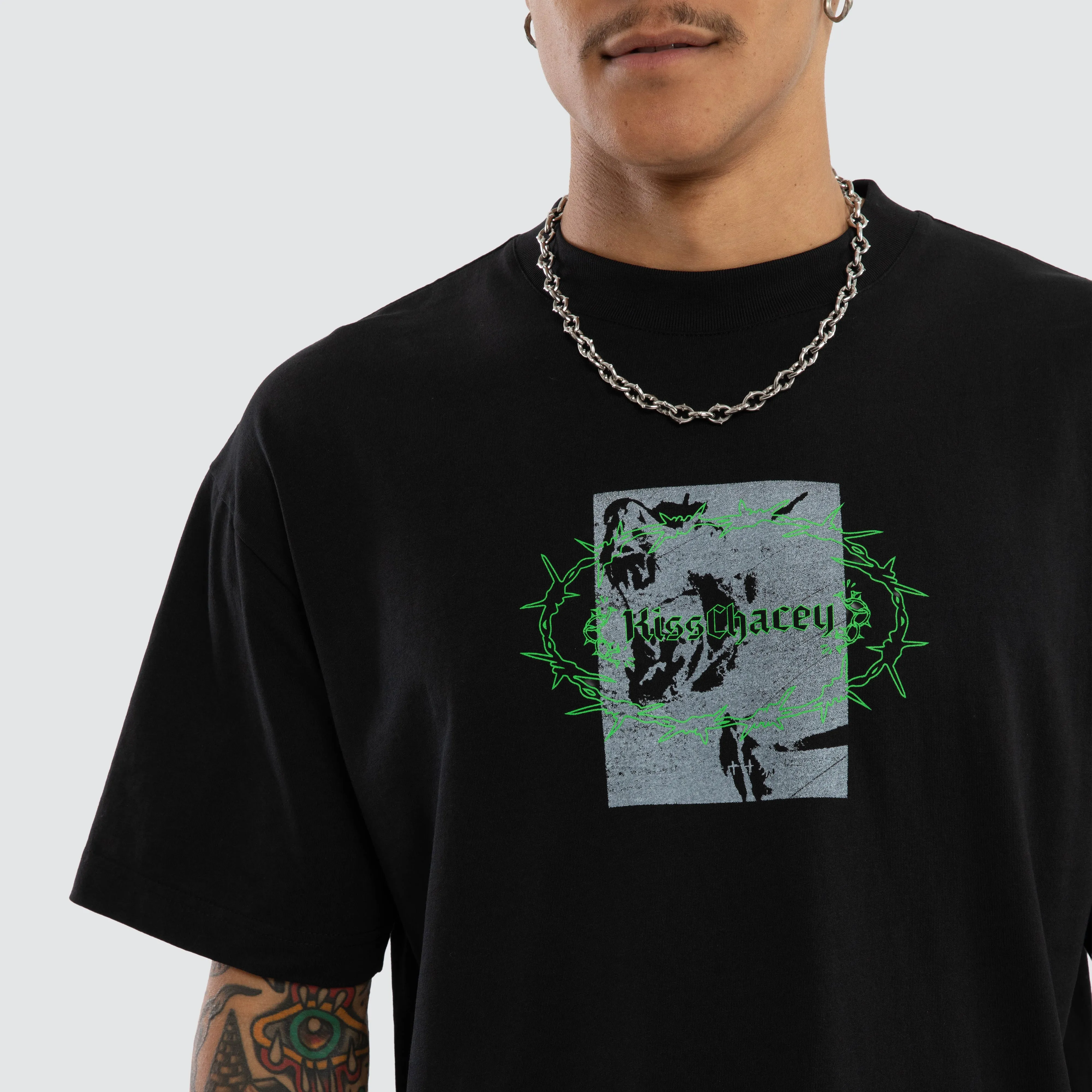Sunset Street Tee Anthracite Black sold by Neverland product image thumbnail 4