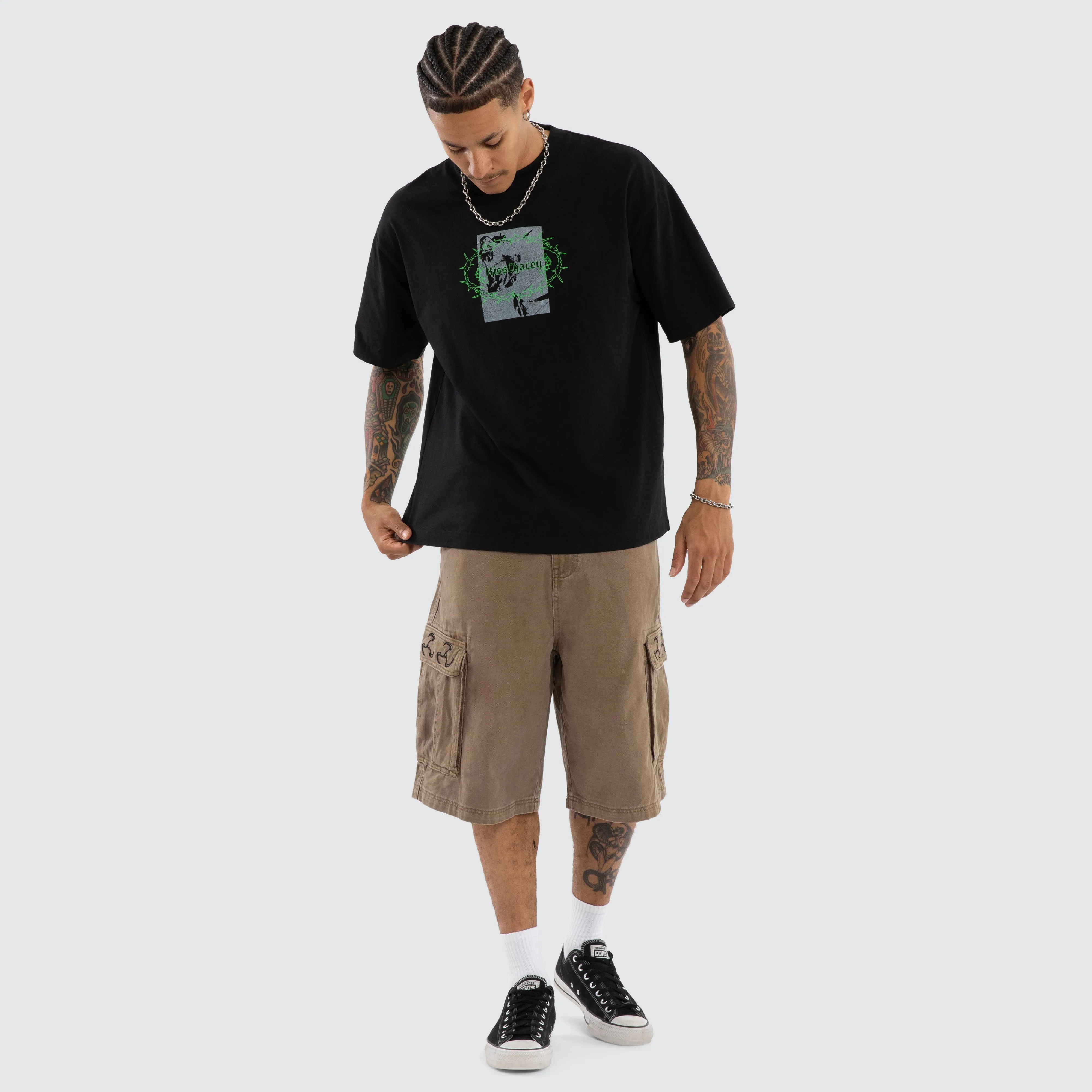 Sunset Street Tee Anthracite Black sold by Neverland product image thumbnail 2