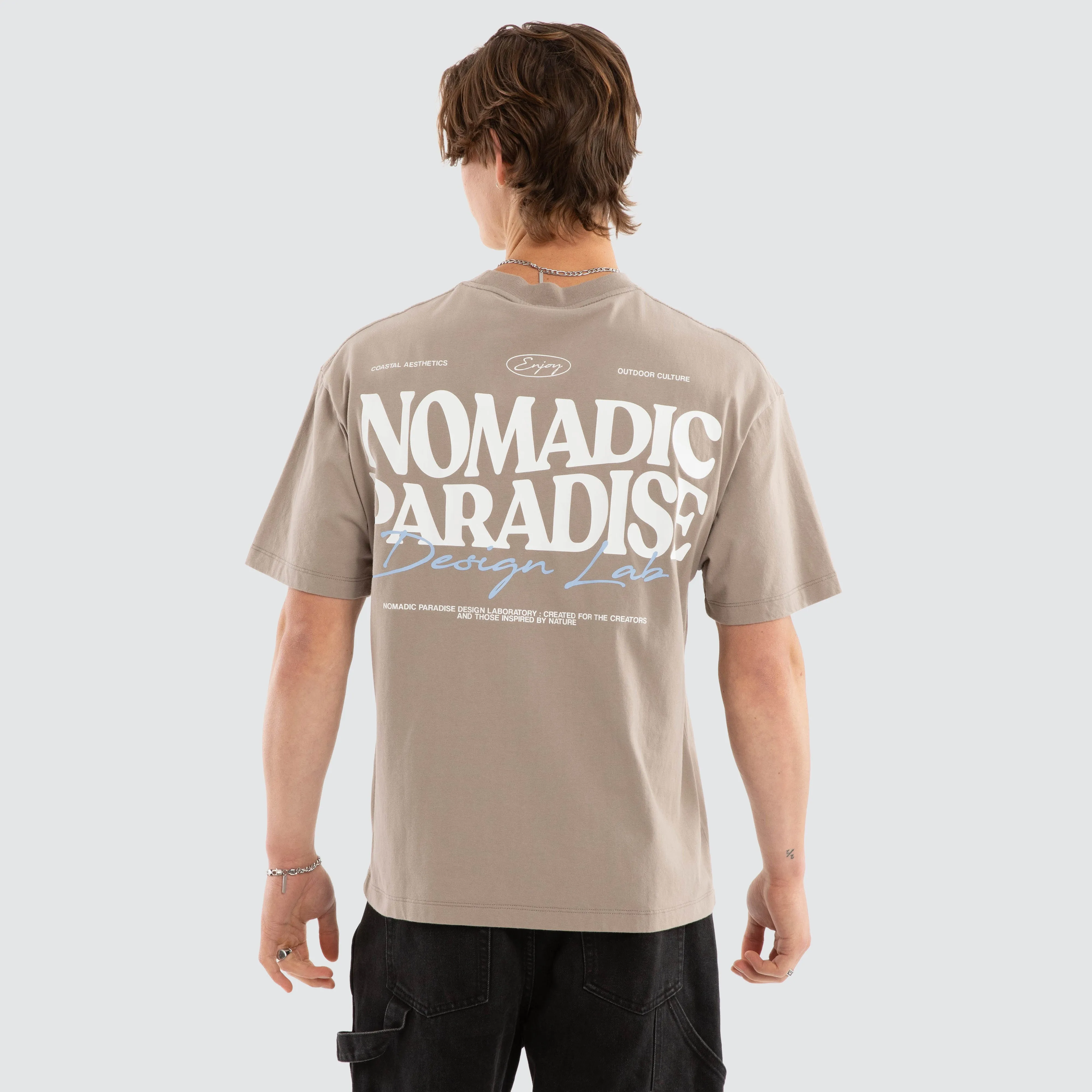 Hollow Street Tee Drift Wood sold by Neverland