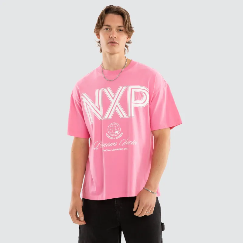 Bank Raptor Tee Pink sold by Neverland