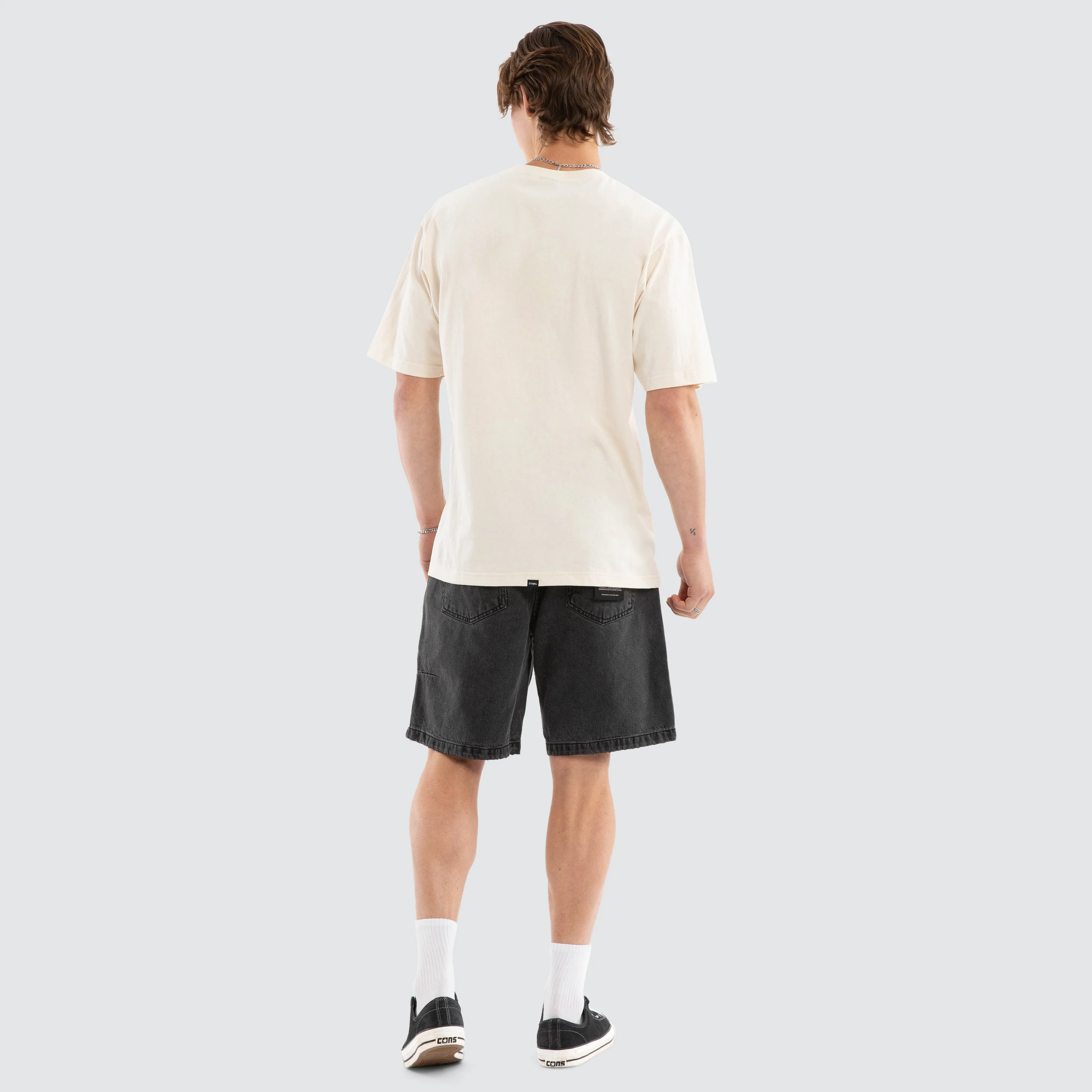 Beauty Around Us Oversize Tee Unbleached sold by Neverland product image thumbnail 2