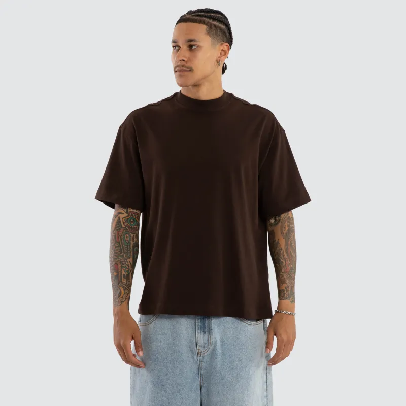 Havre Street Tee Dark Chocolate made by Neverland