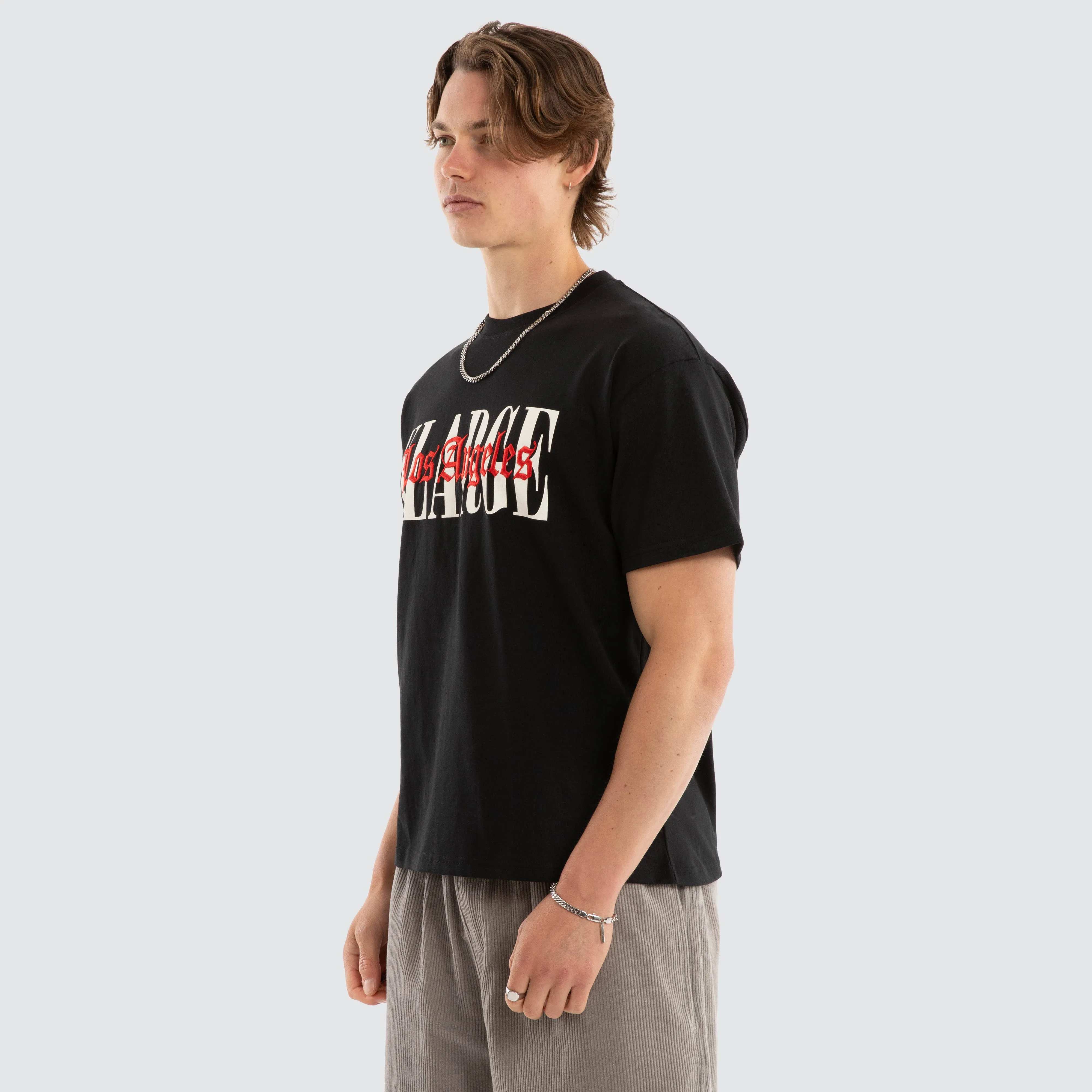 Los Angeles Tee Pigment Black sold by Neverland product image thumbnail 4