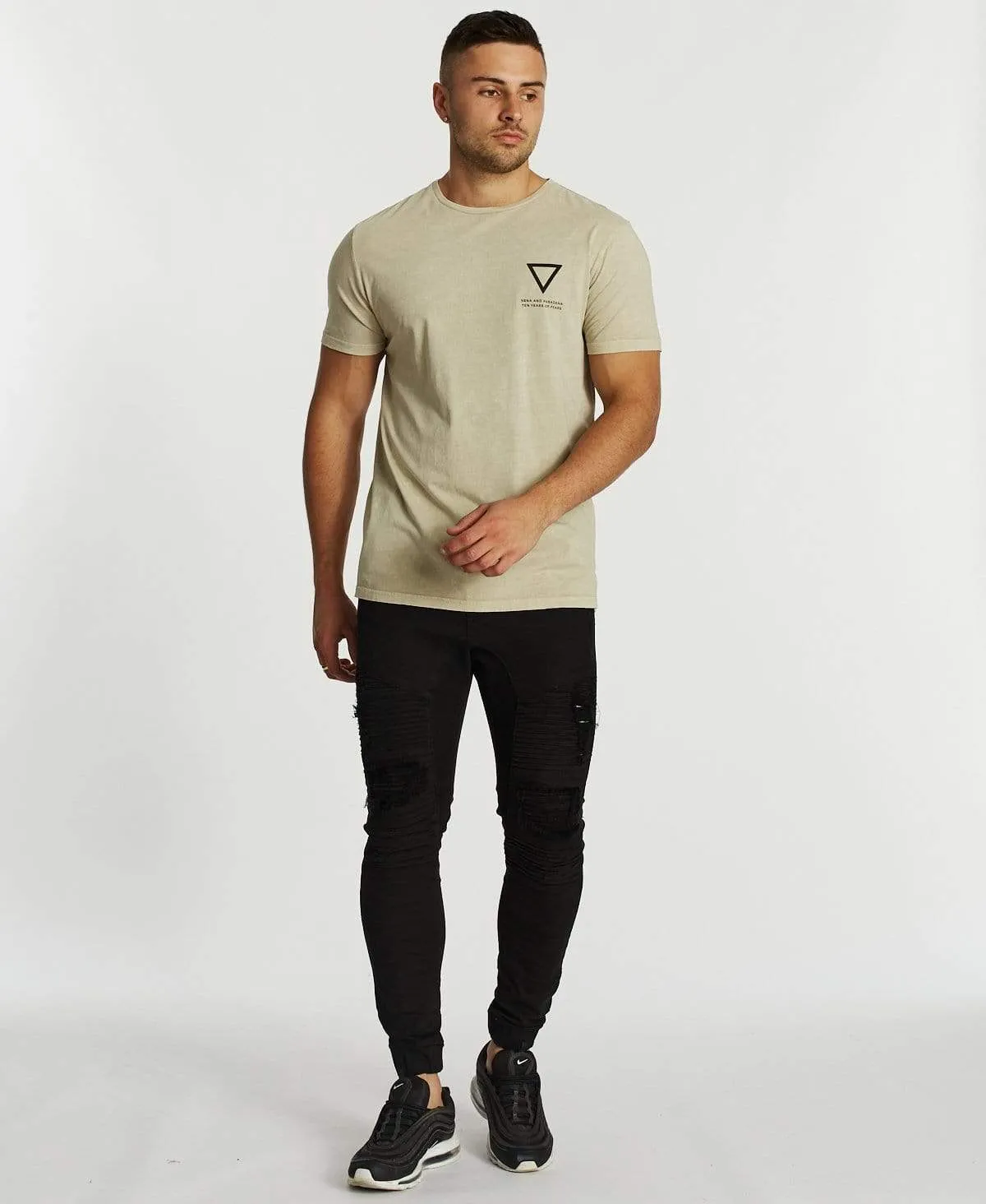 Numbers Cape Back T-Shirt Acid Sand sold by Neverland product image thumbnail 4