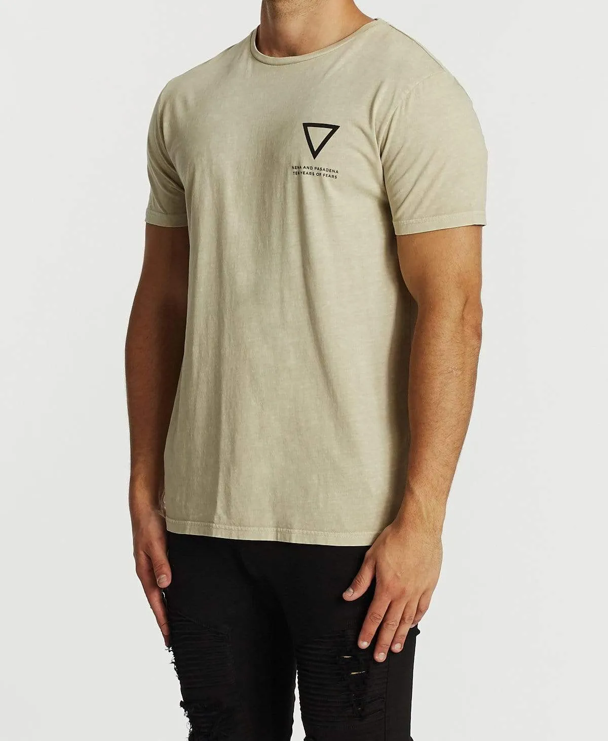 Numbers Cape Back T-Shirt Acid Sand sold by Neverland product image thumbnail 3