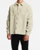 Henry Cord Long Sleeve Shirt White/Sand sold by Neverland