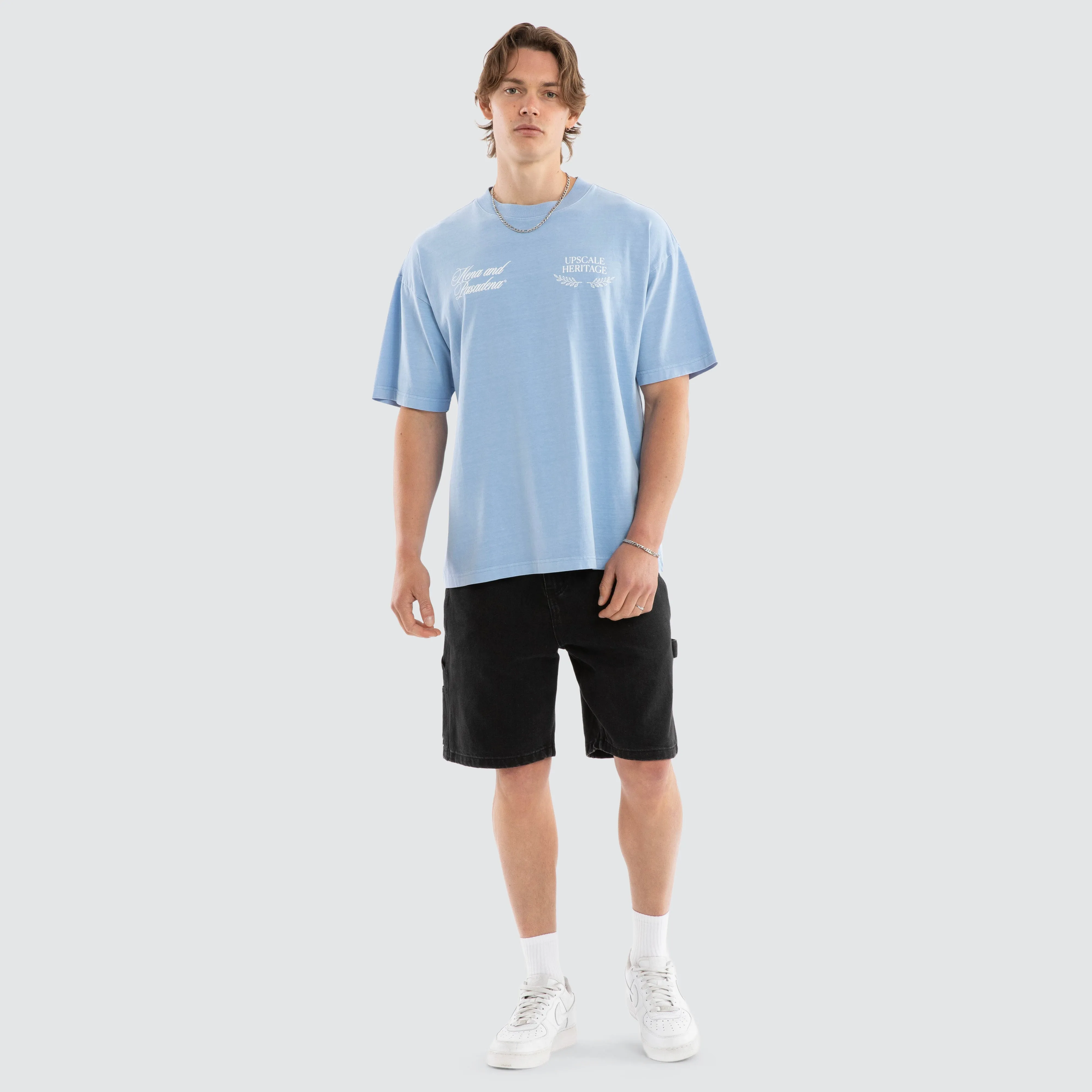 Gentlemen Raptor Tee Pigment Blue Bell sold by Neverland product image thumbnail 5