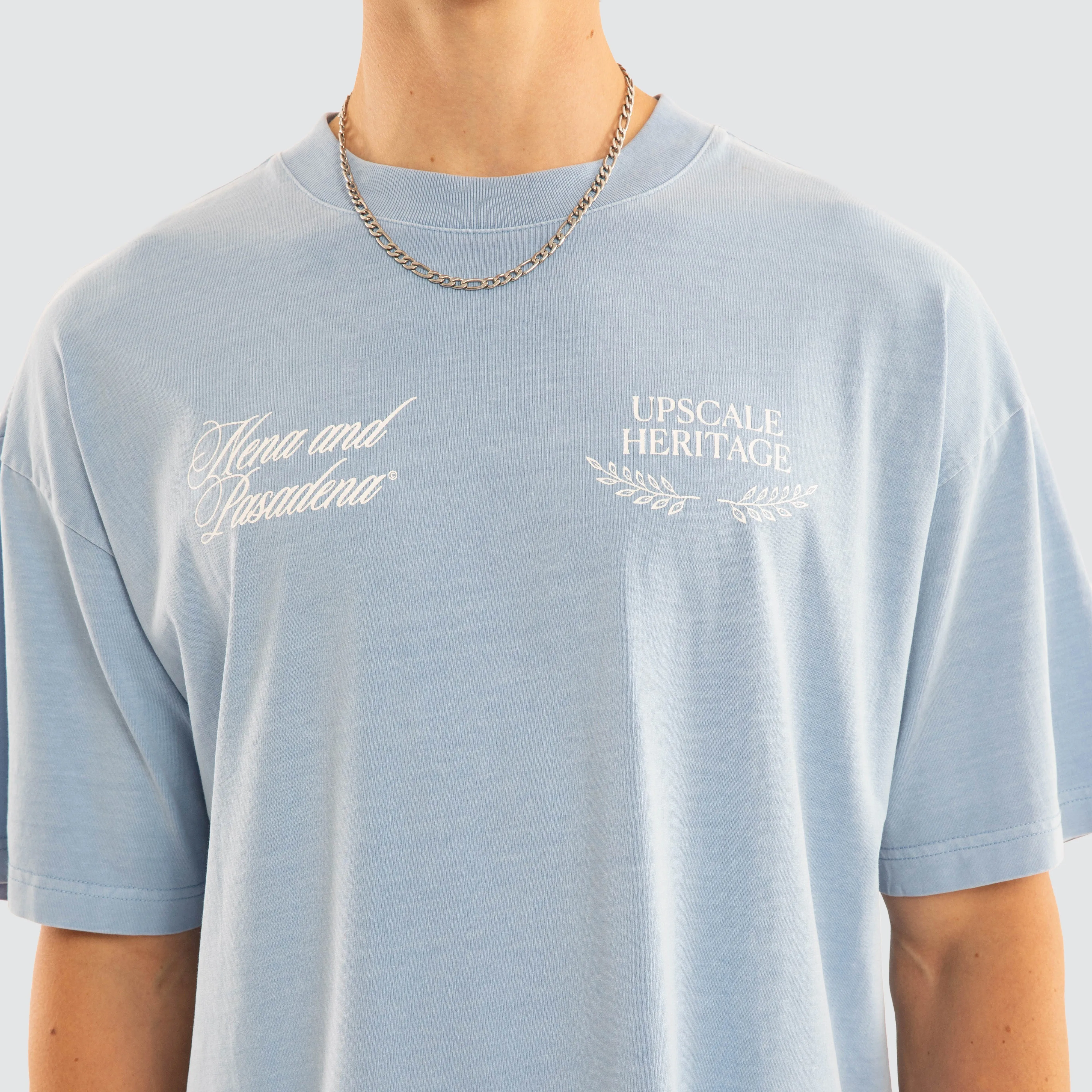 Gentlemen Raptor Tee Pigment Blue Bell sold by Neverland product image thumbnail 4