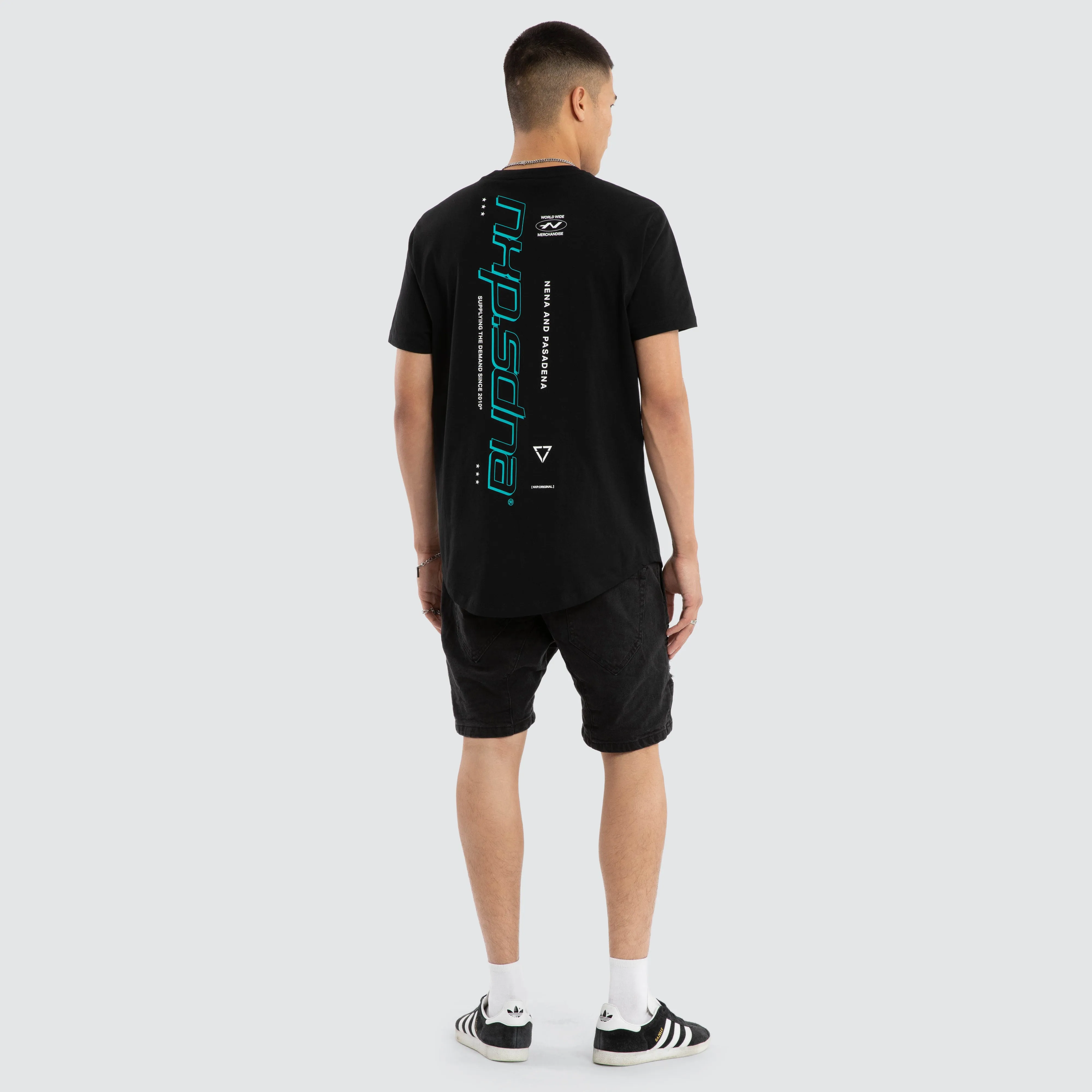 Independent Dual Curved Tee Jet Black sold by Neverland product image thumbnail 5