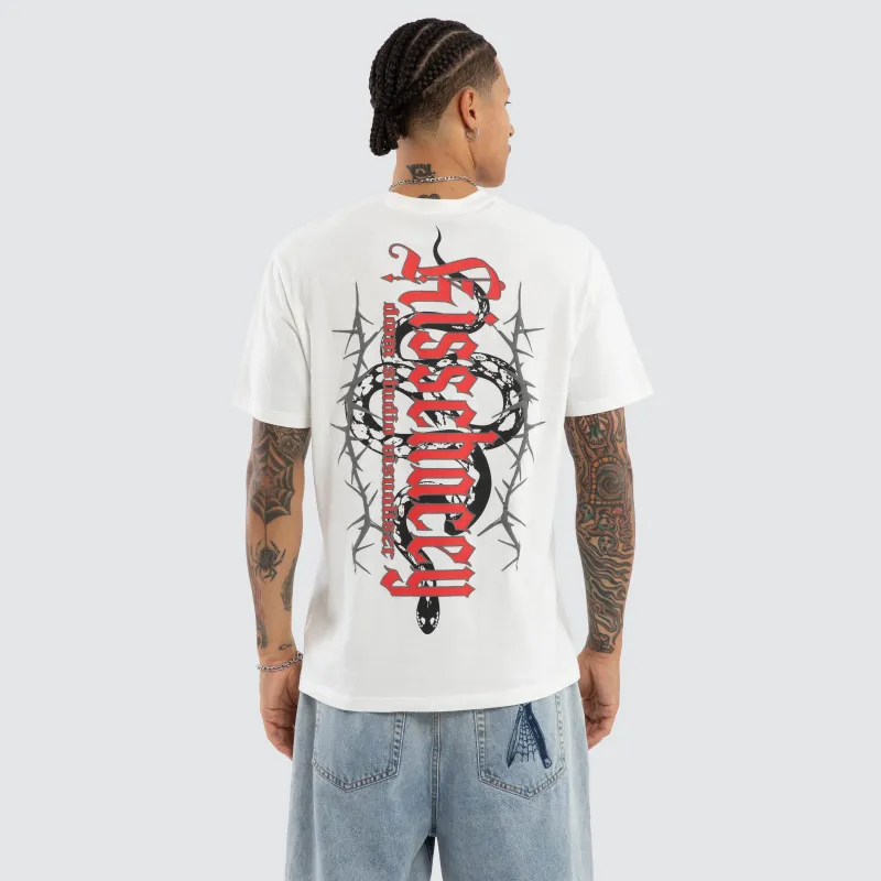 Risen Relaxed Tee Natural White made by Neverland