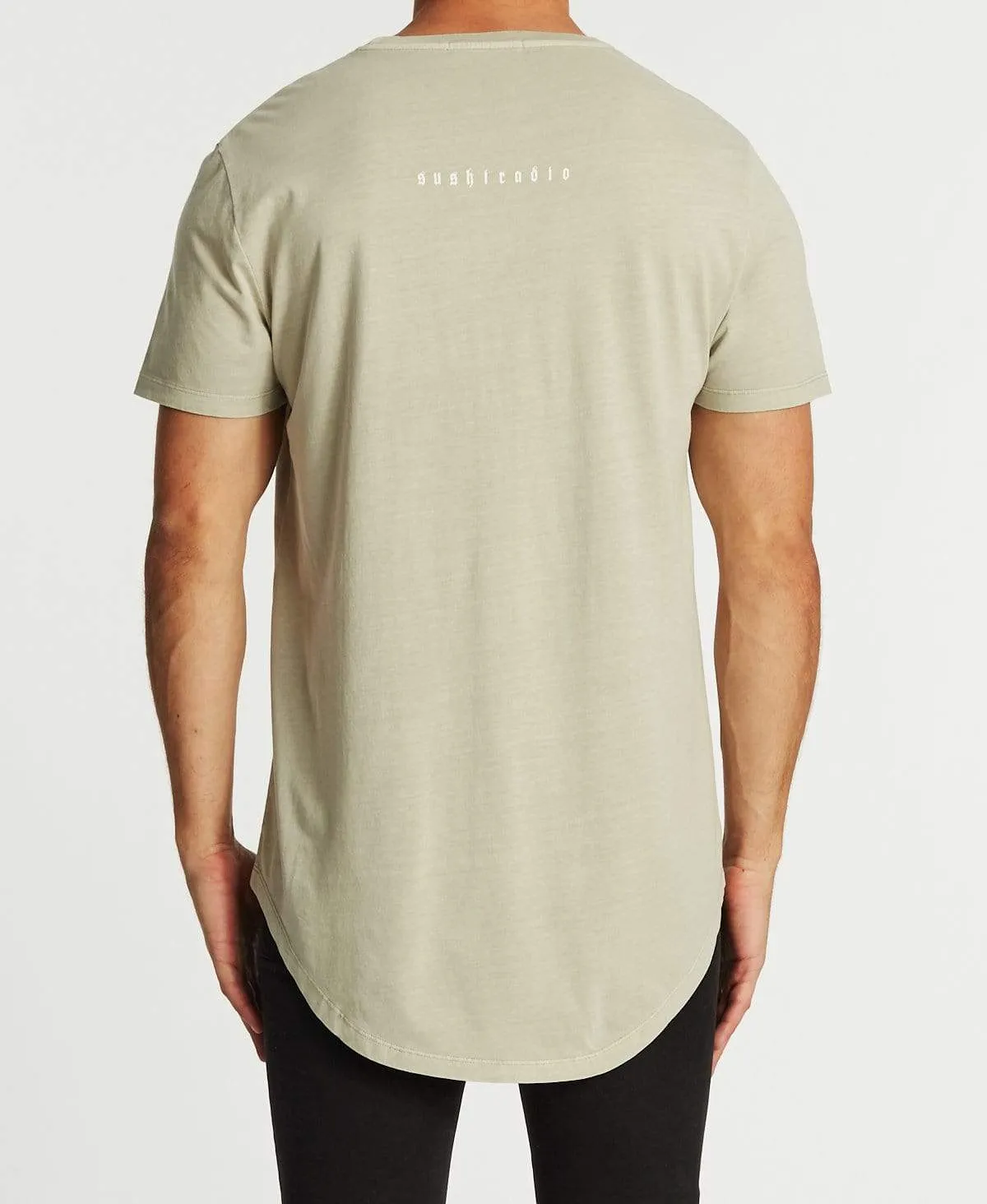 Higher Baseball T-Shirt Pigment Stone sold by Neverland product image thumbnail 2