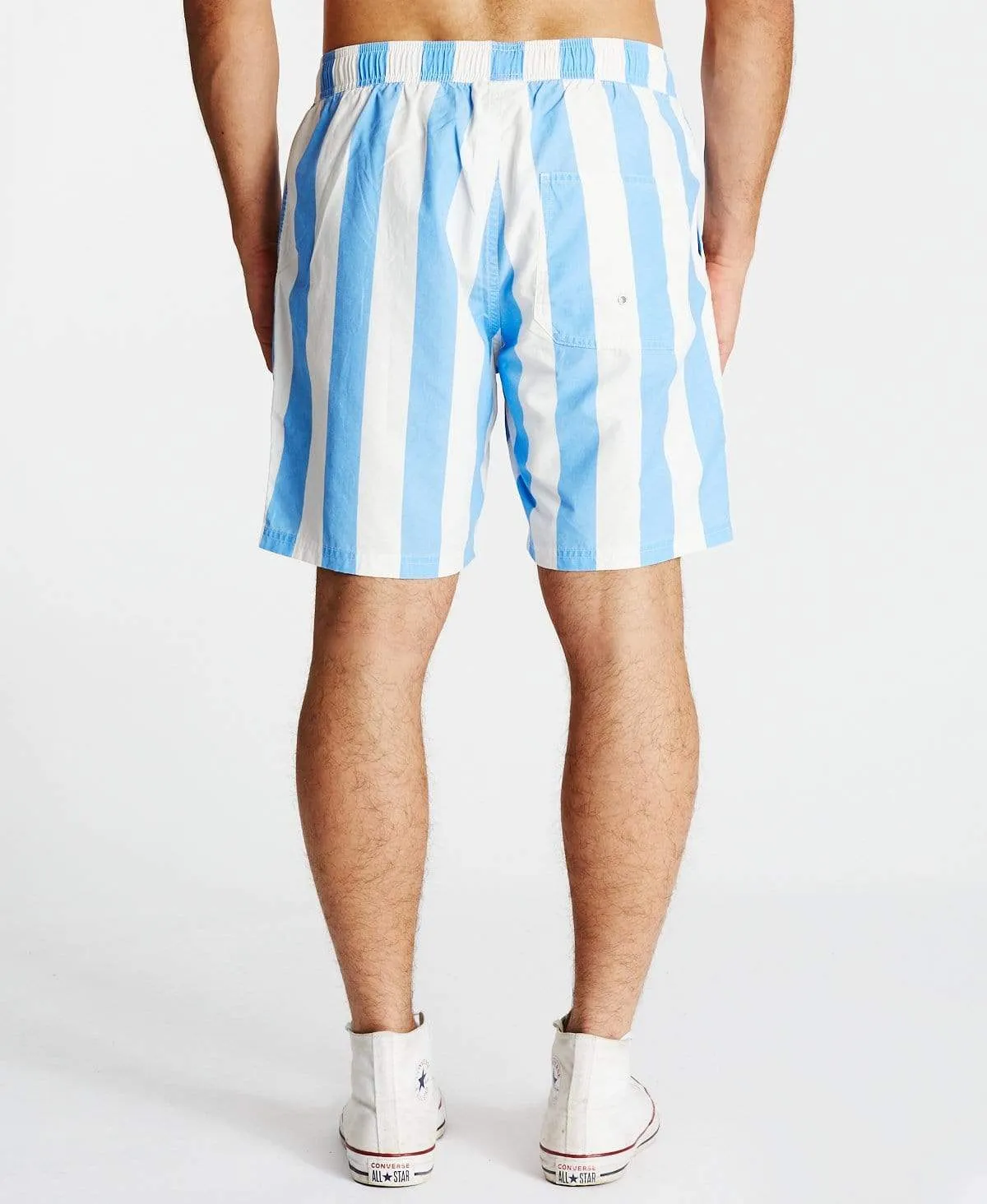 Set Sail Beach Shorts Blue Stripe sold by Neverland product image thumbnail 2
