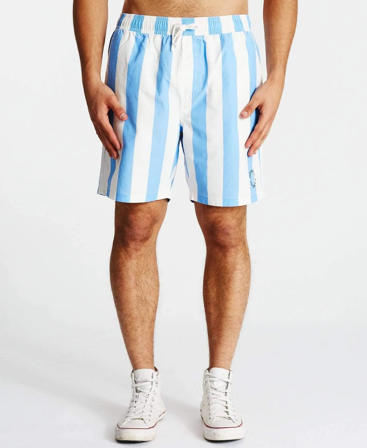 Set Sail Beach Shorts Blue Stripe sold by Neverland product image thumbnail 4