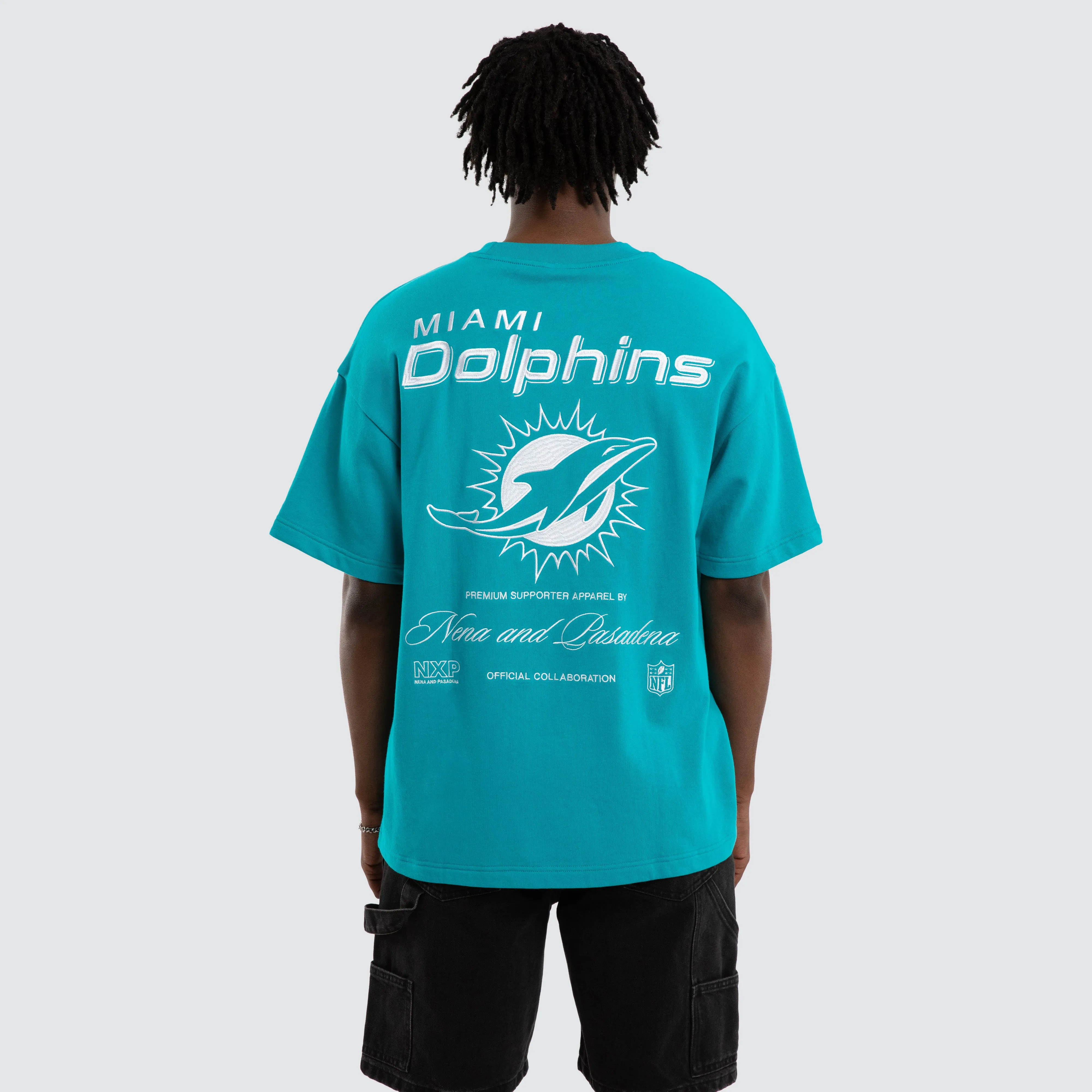 Miami Dolphins NFL Positions Tee Aqua sold by Neverland product image thumbnail 2