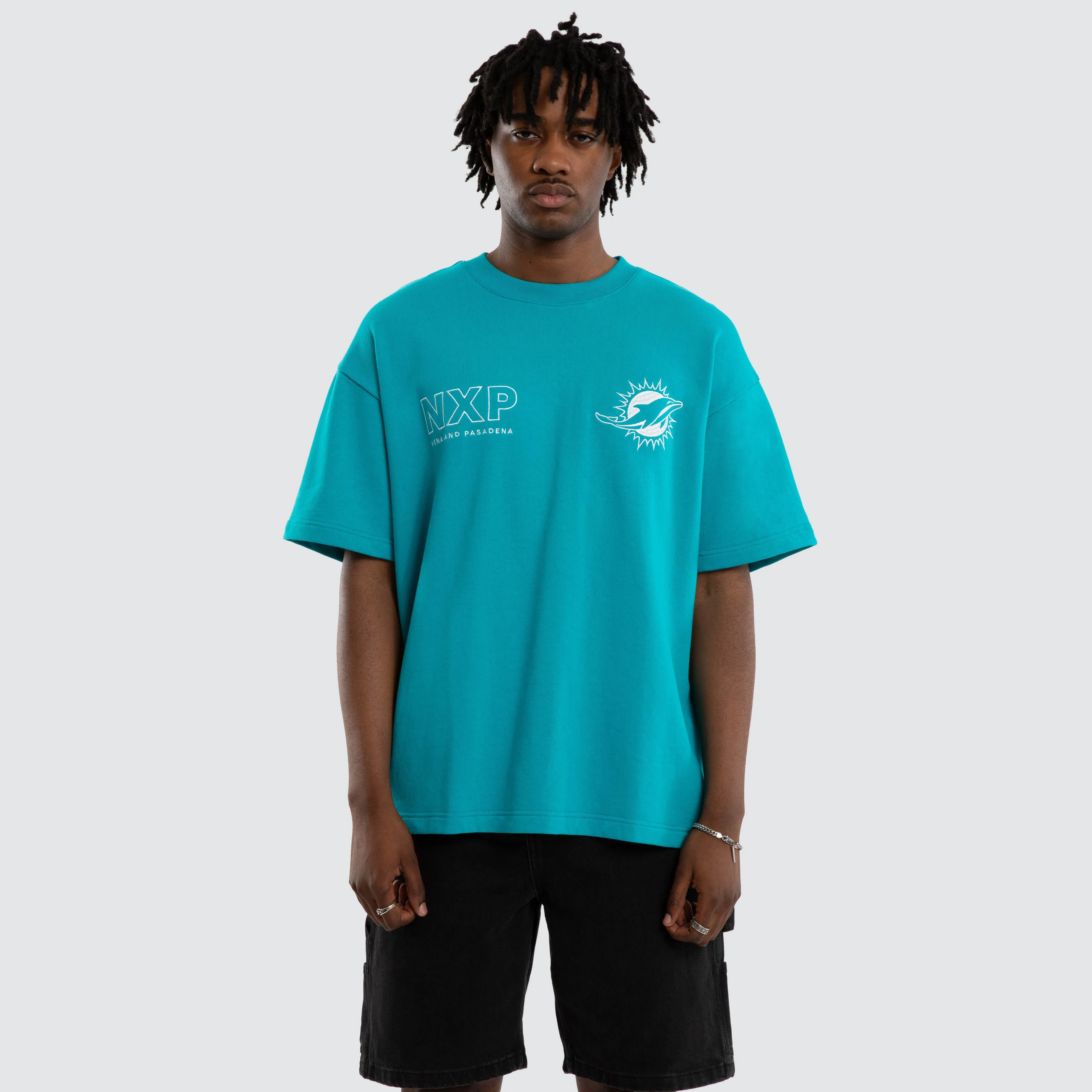 Miami Dolphins NFL Positions Tee Aqua sold by Neverland product image thumbnail 5