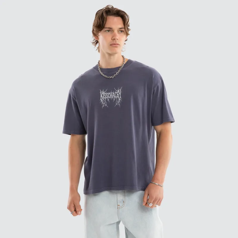 Revolt Box Fit Tee Snow Mystical made by Neverland