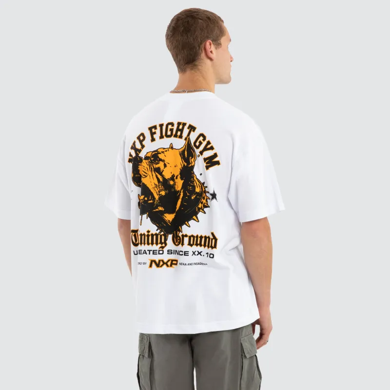 Beast Mode Raptor Tee Optical White sold by Neverland