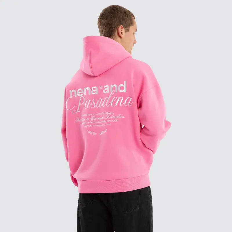 Limitless Box Fit Hoodie Pink sold by Neverland