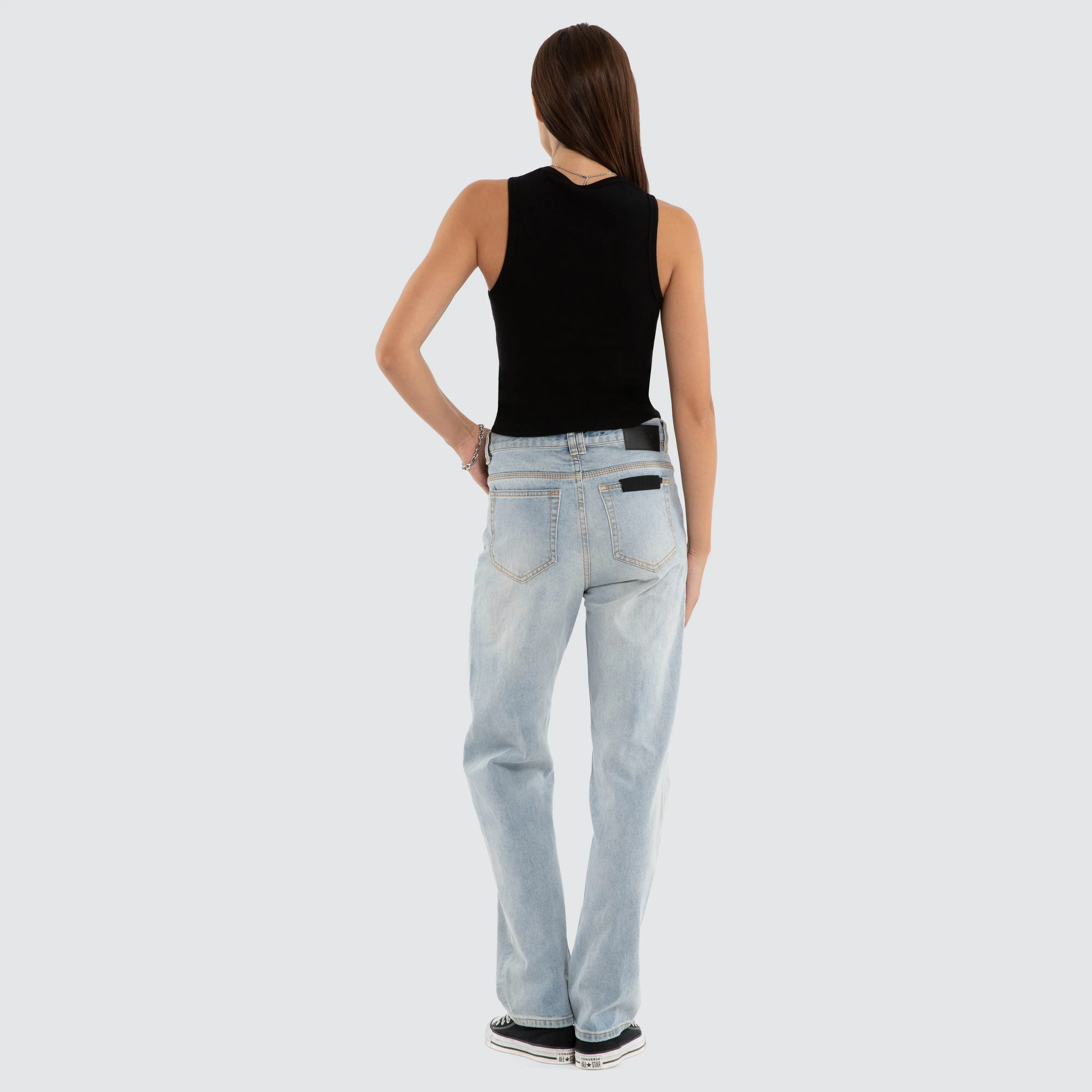 Marais Rib Tank Jet Black sold by Neverland product image thumbnail 2