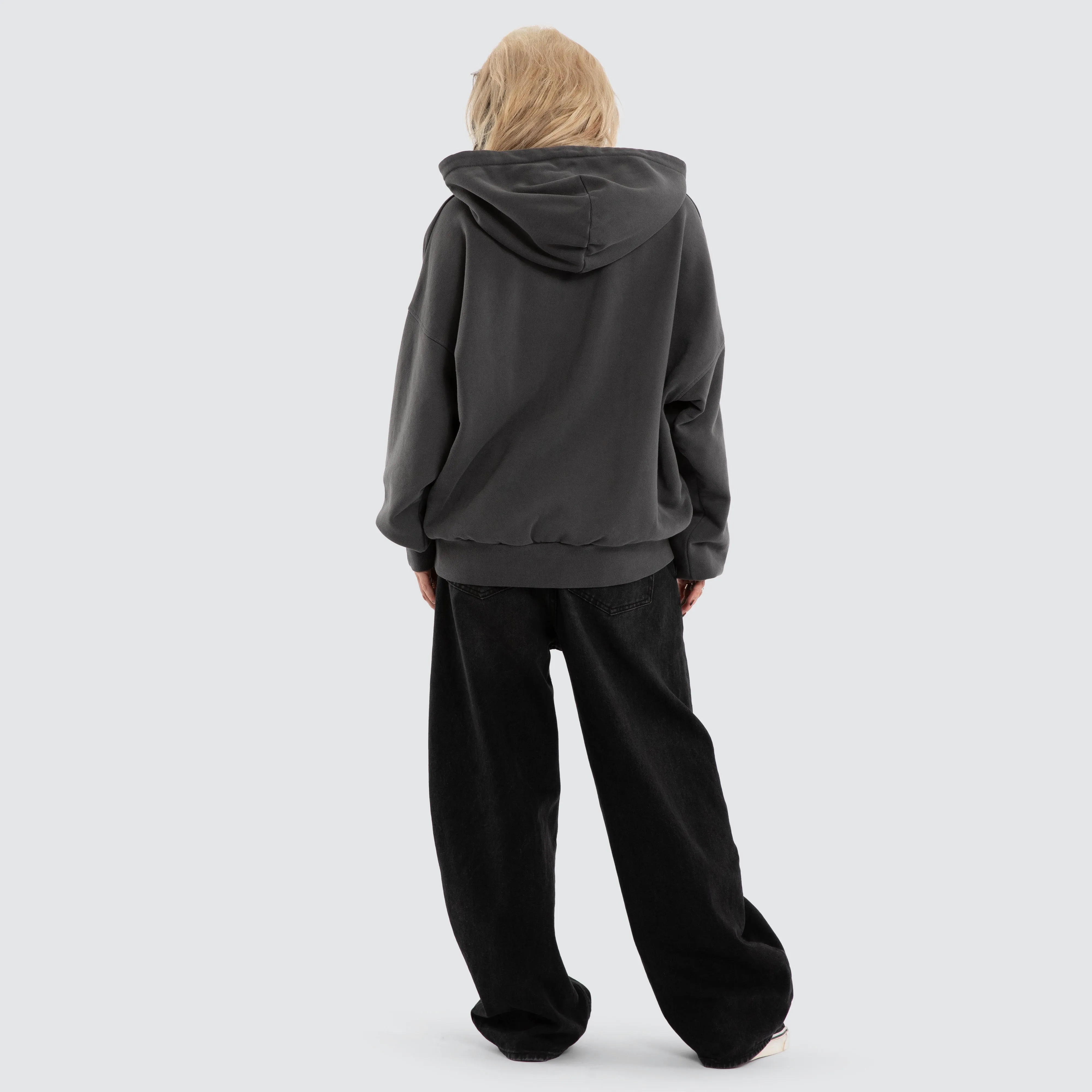 Luna Balloon Hoodie Pigment Asphalt sold by Neverland product image thumbnail 2